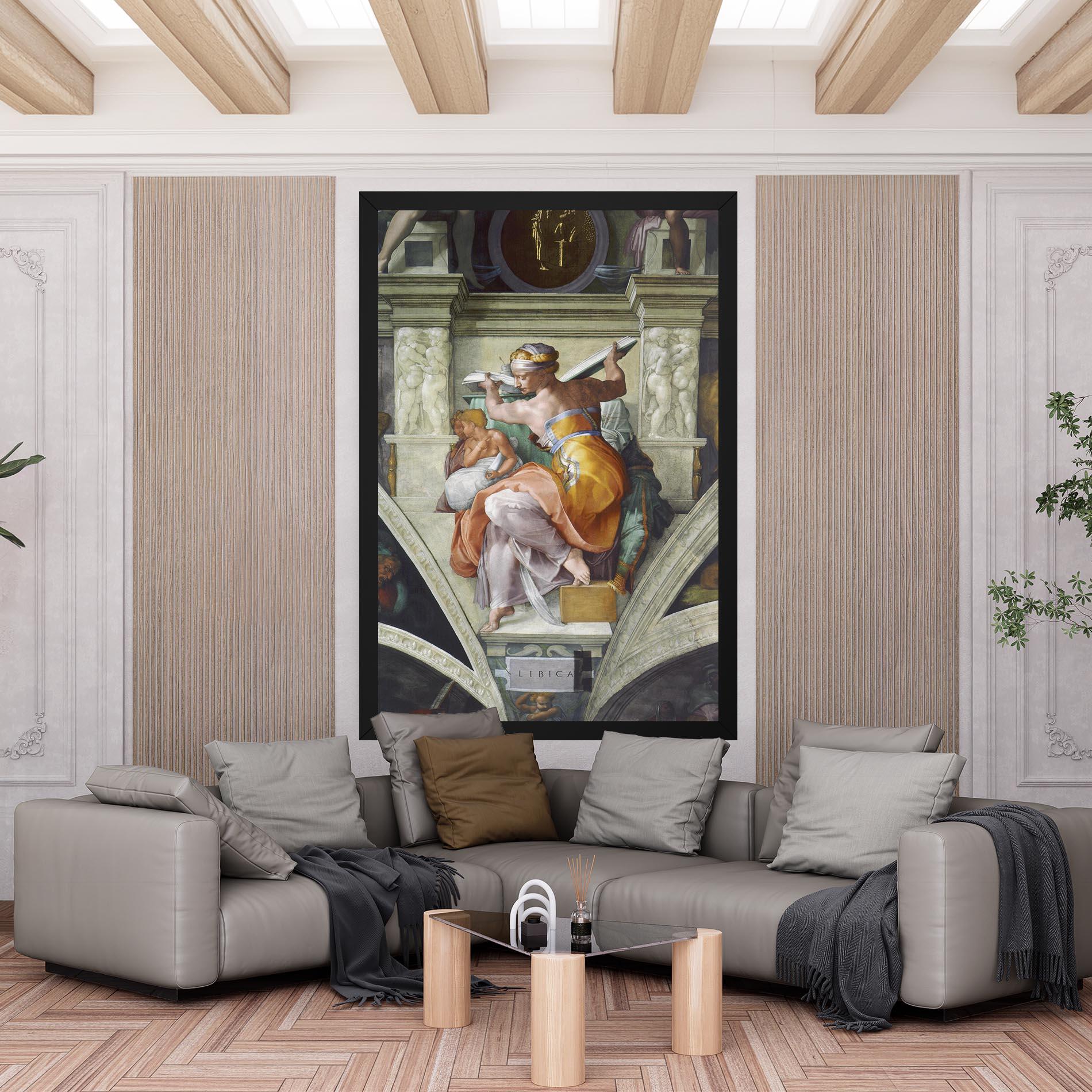 Vászonkép Libyan Sibyles mockup 6