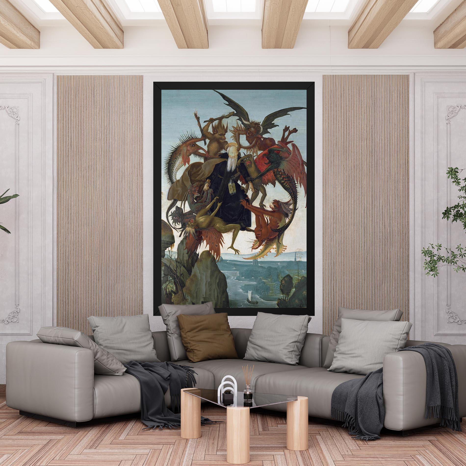 Vászonkép Torment Of Saint mockup 6