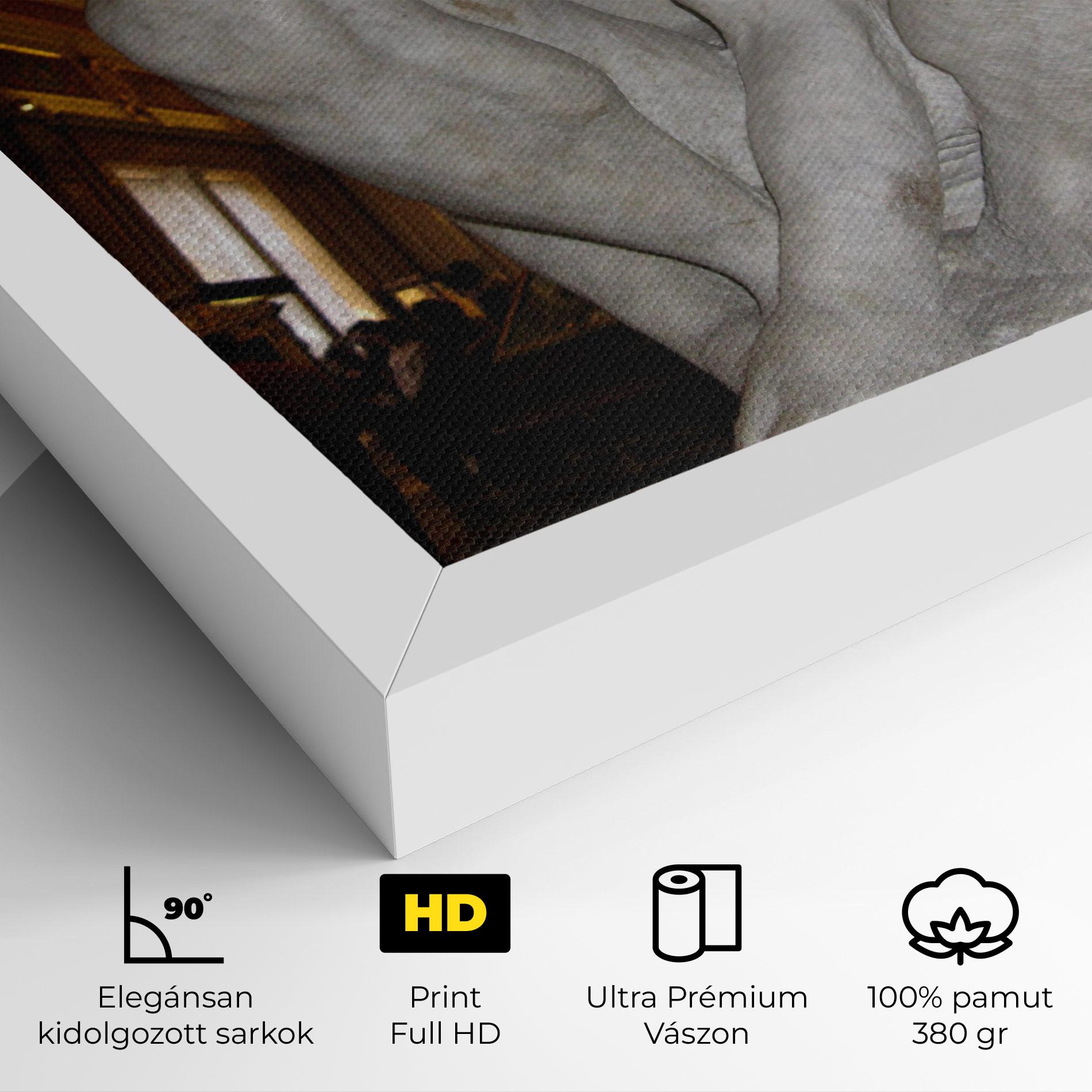 Vászonkép Crouching Boy mockup 4