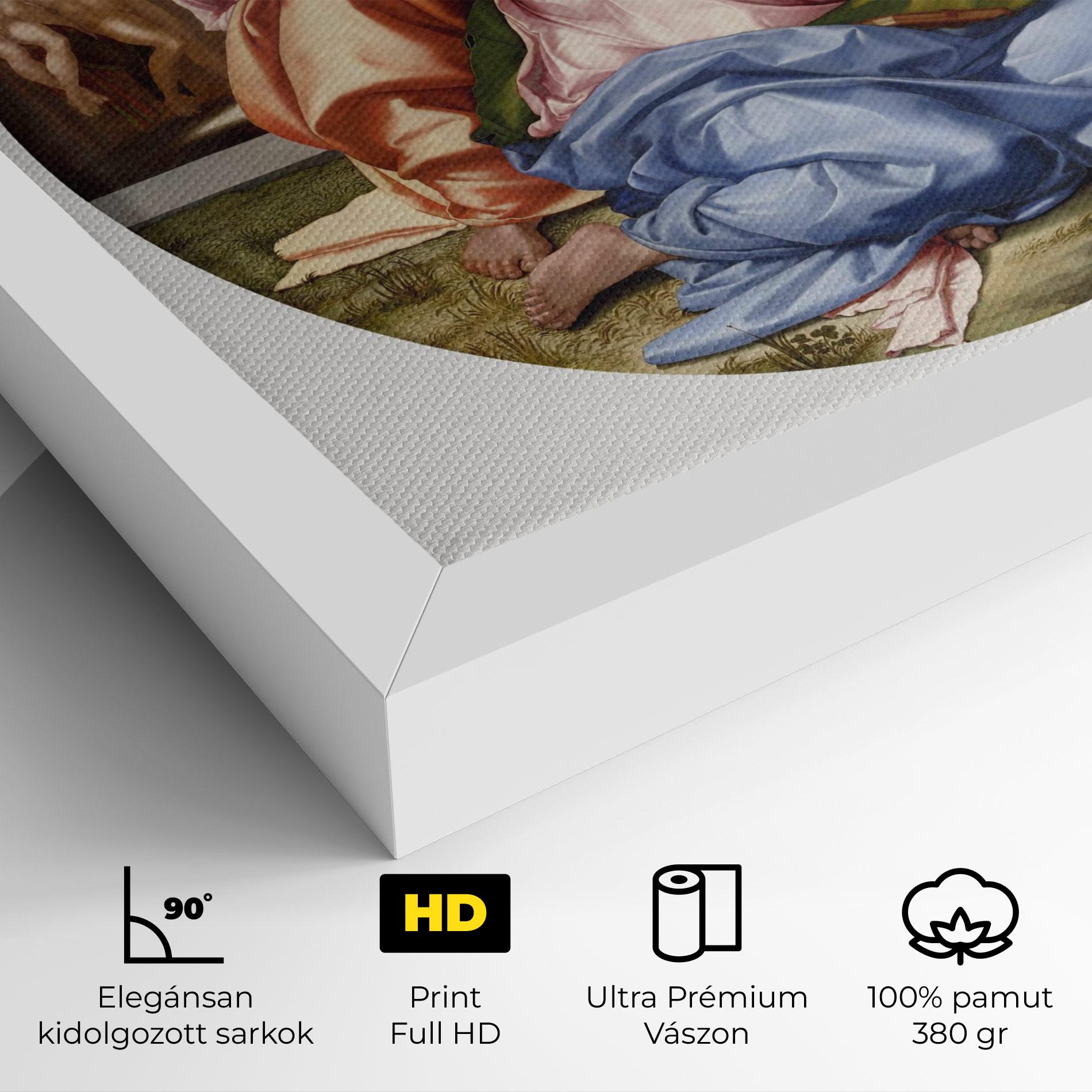 Vászonkép Doni Tondo mockup 4