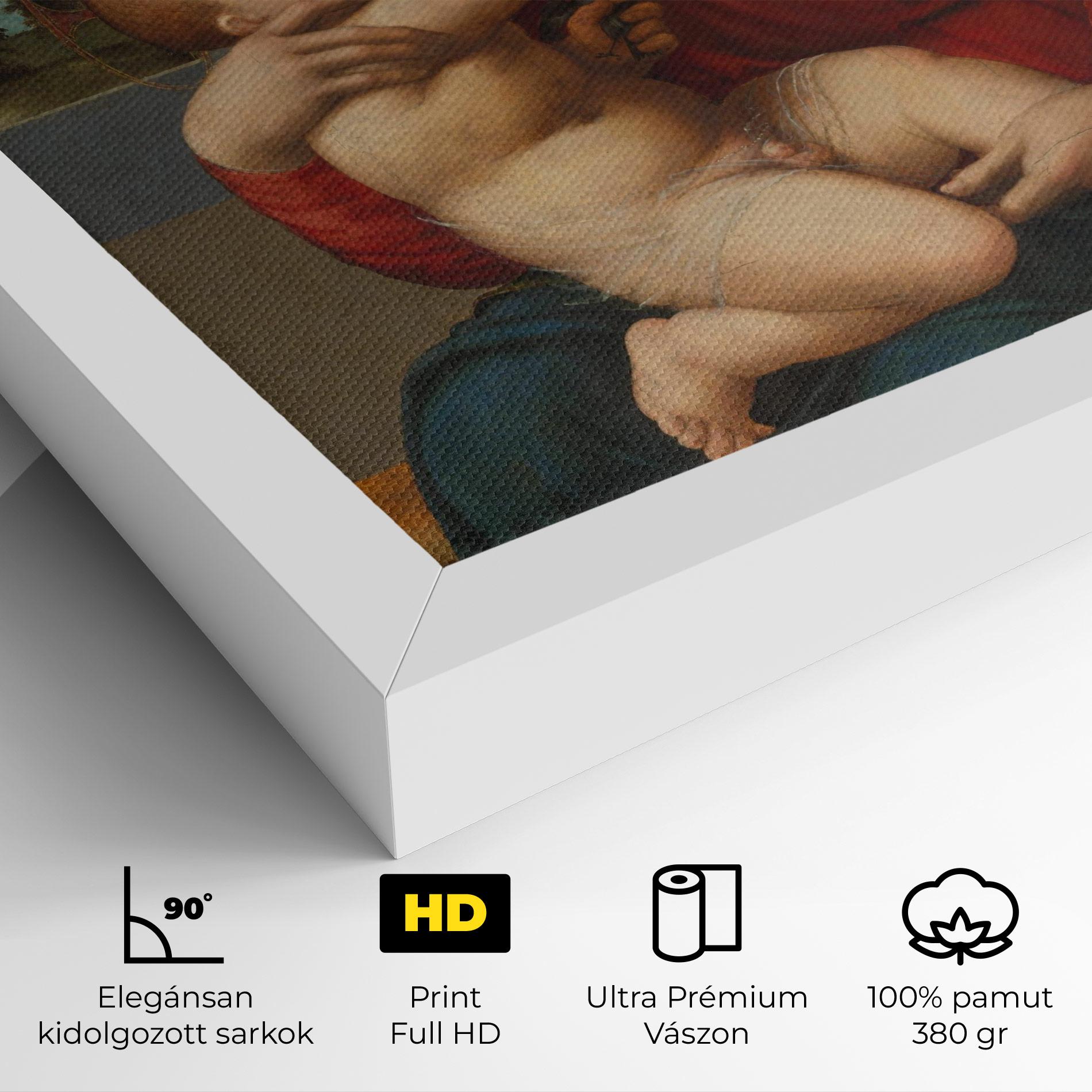 Vászonkép Madonna And Child mockup 4