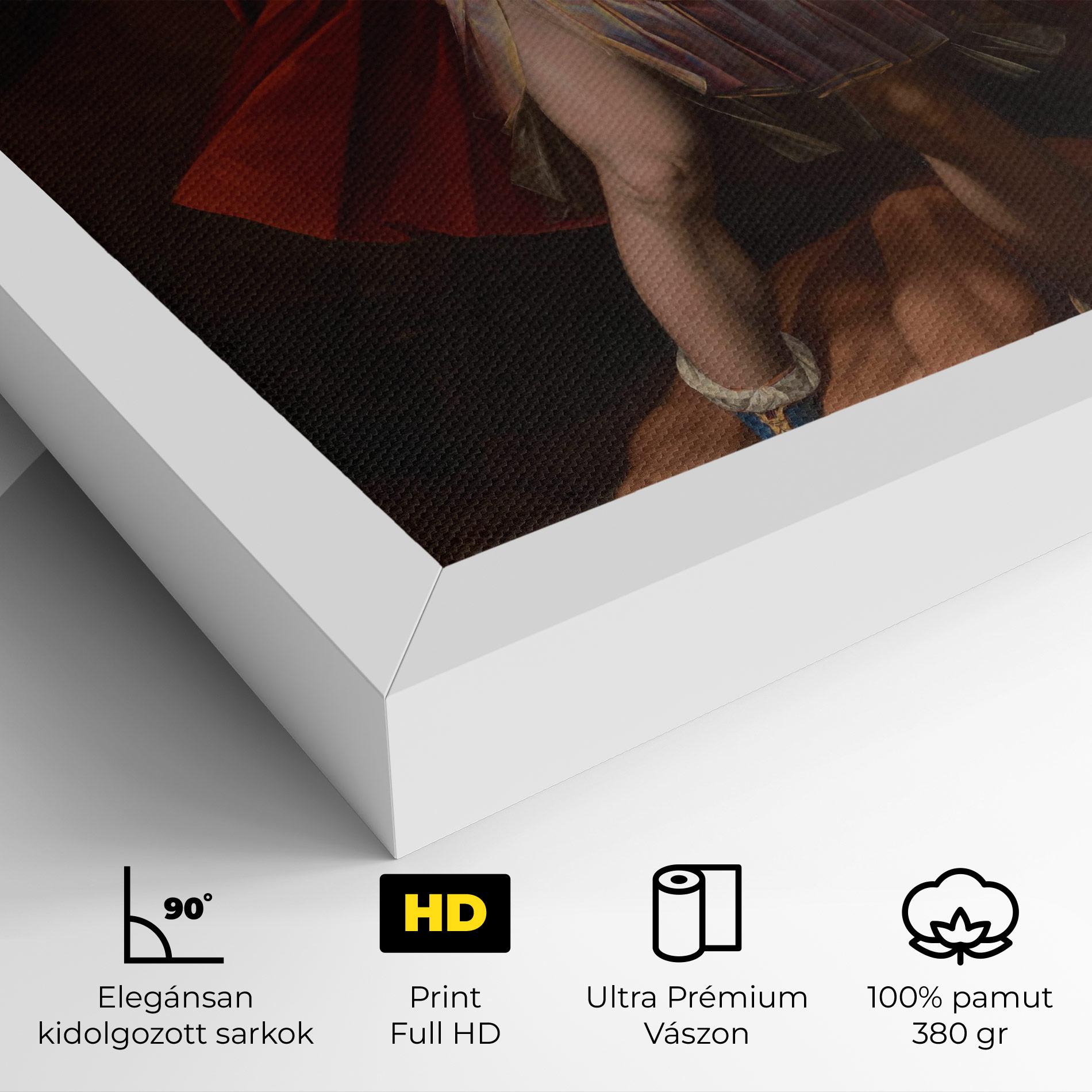 Vászonkép Sword In Upraised mockup 4