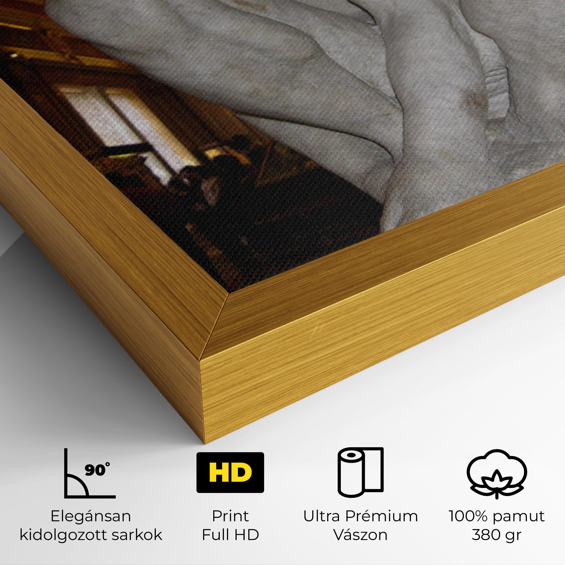 Vászonkép Crouching Boy mockup 4