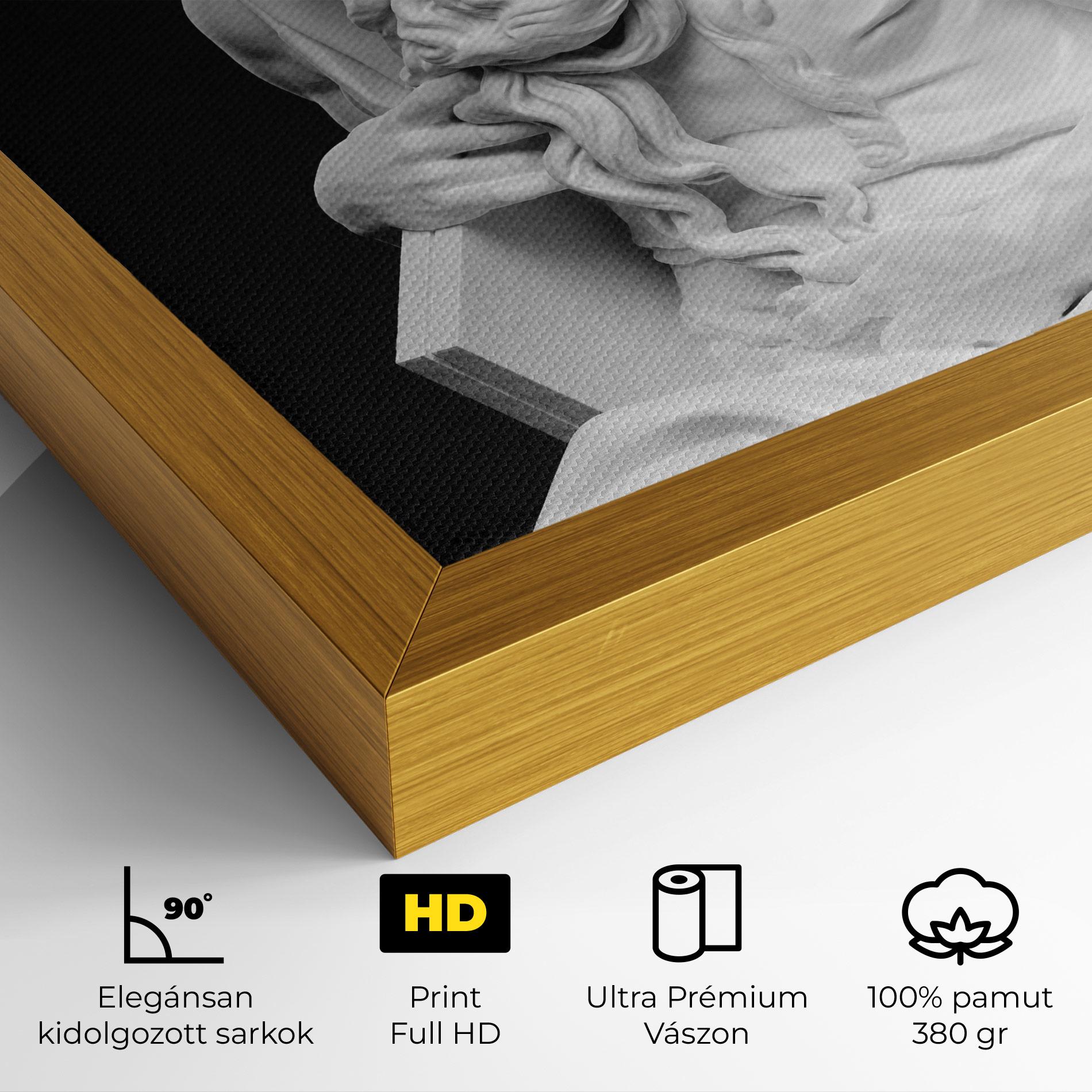 Vászonkép Moses Statue mockup 4