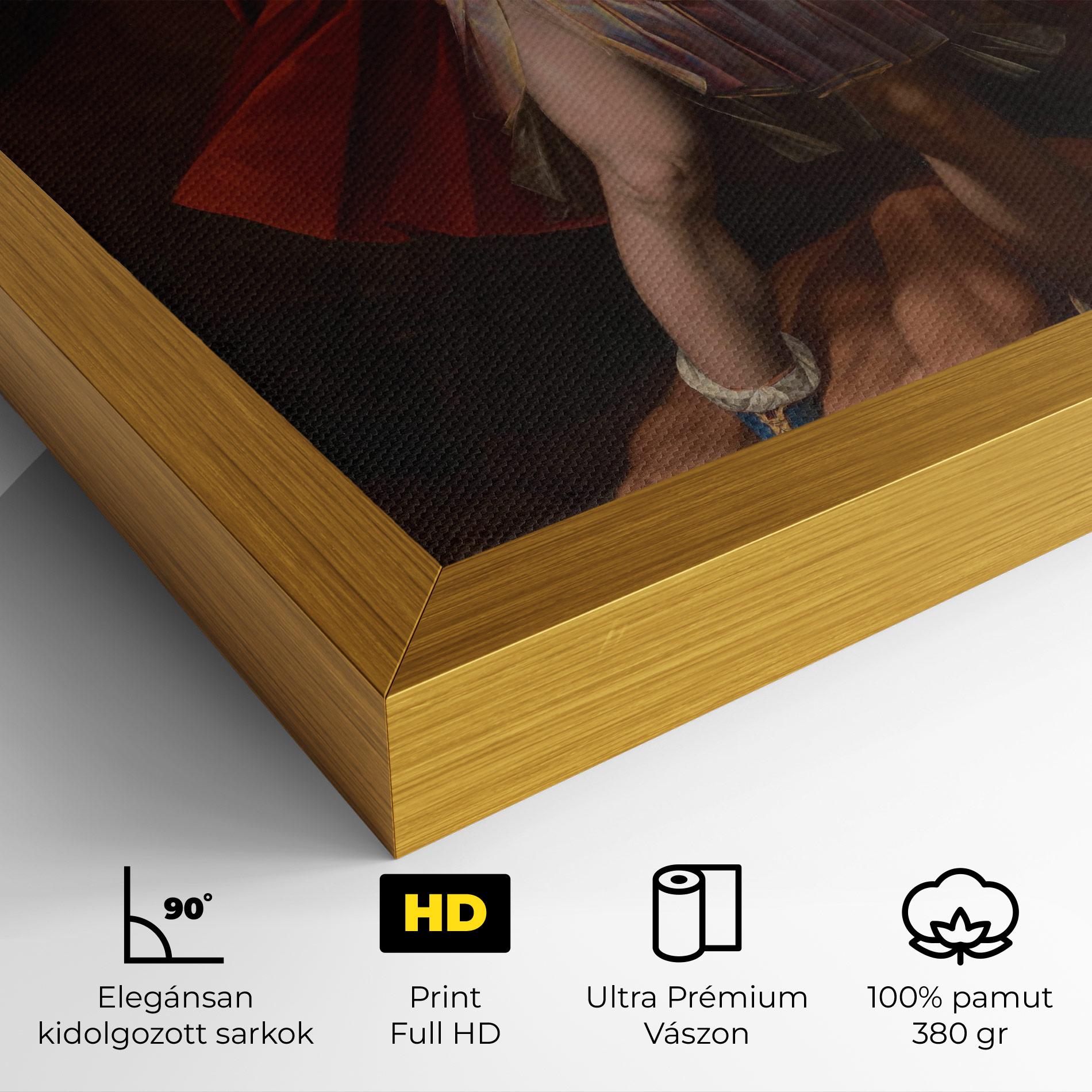 Vászonkép Sword In Upraised mockup 4