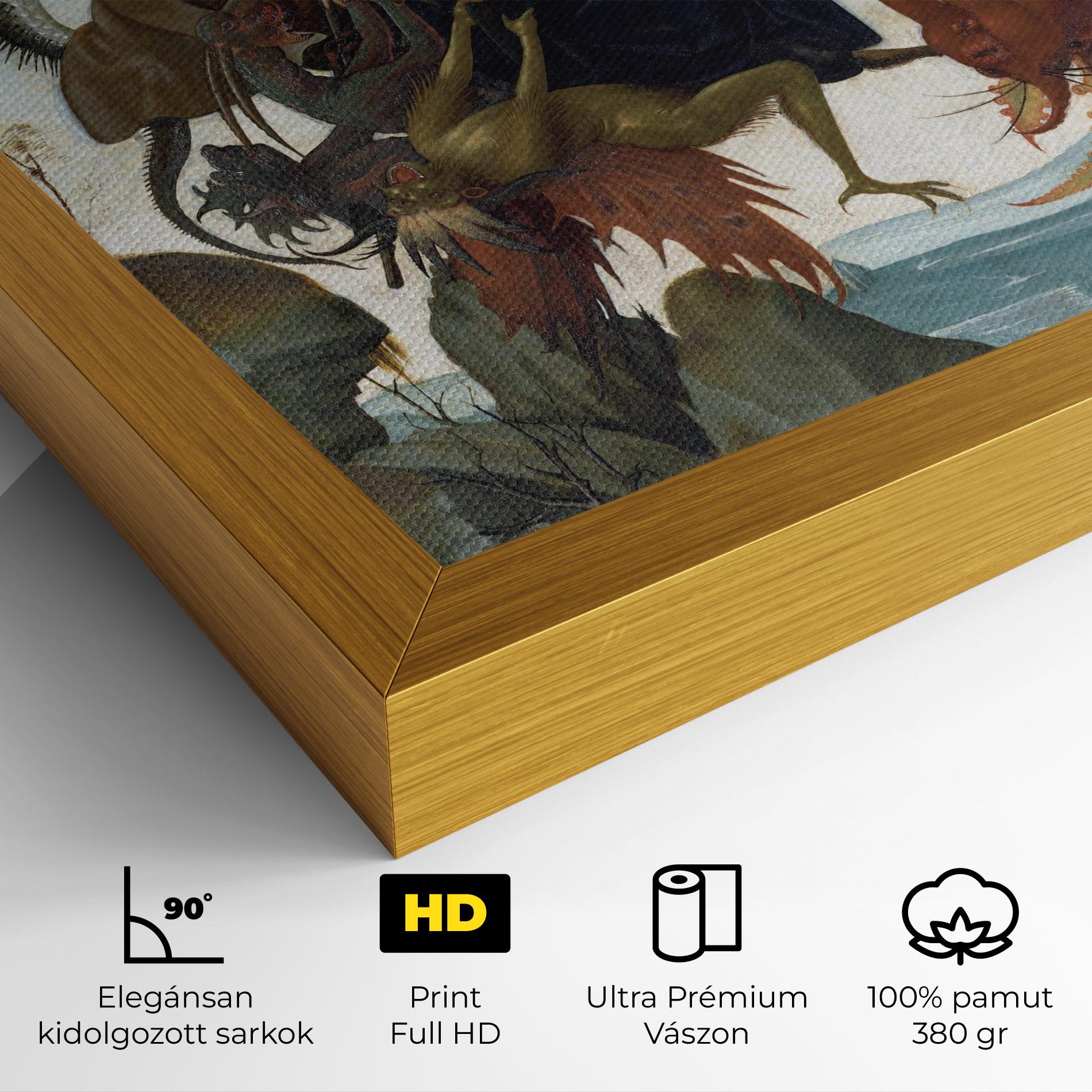 Vászonkép Torment Of Saint mockup 4