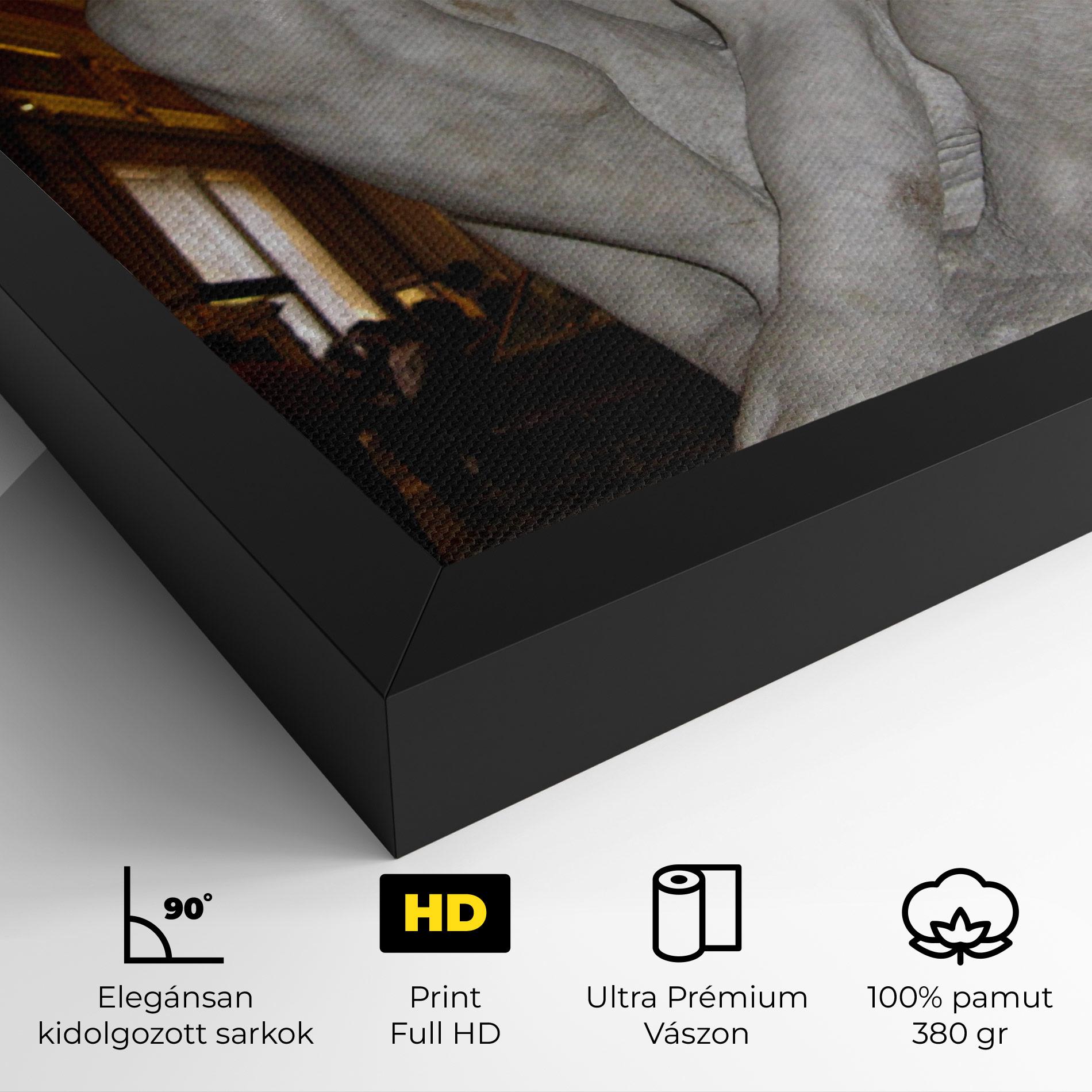 Vászonkép Crouching Boy mockup 4