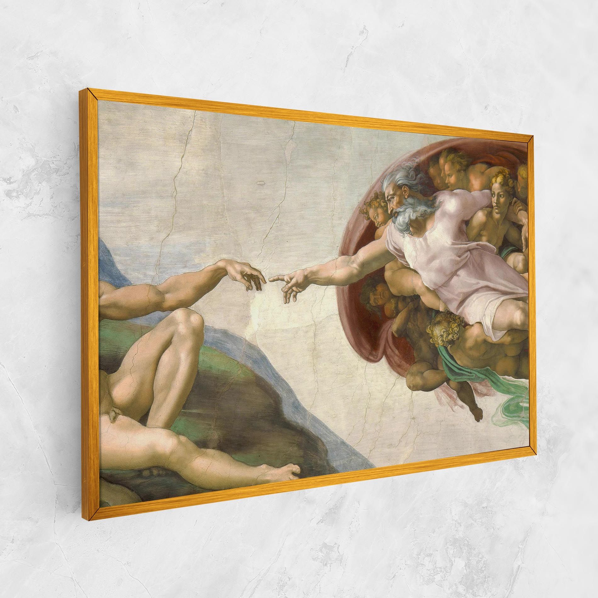The Creation Of Adam mockup 1