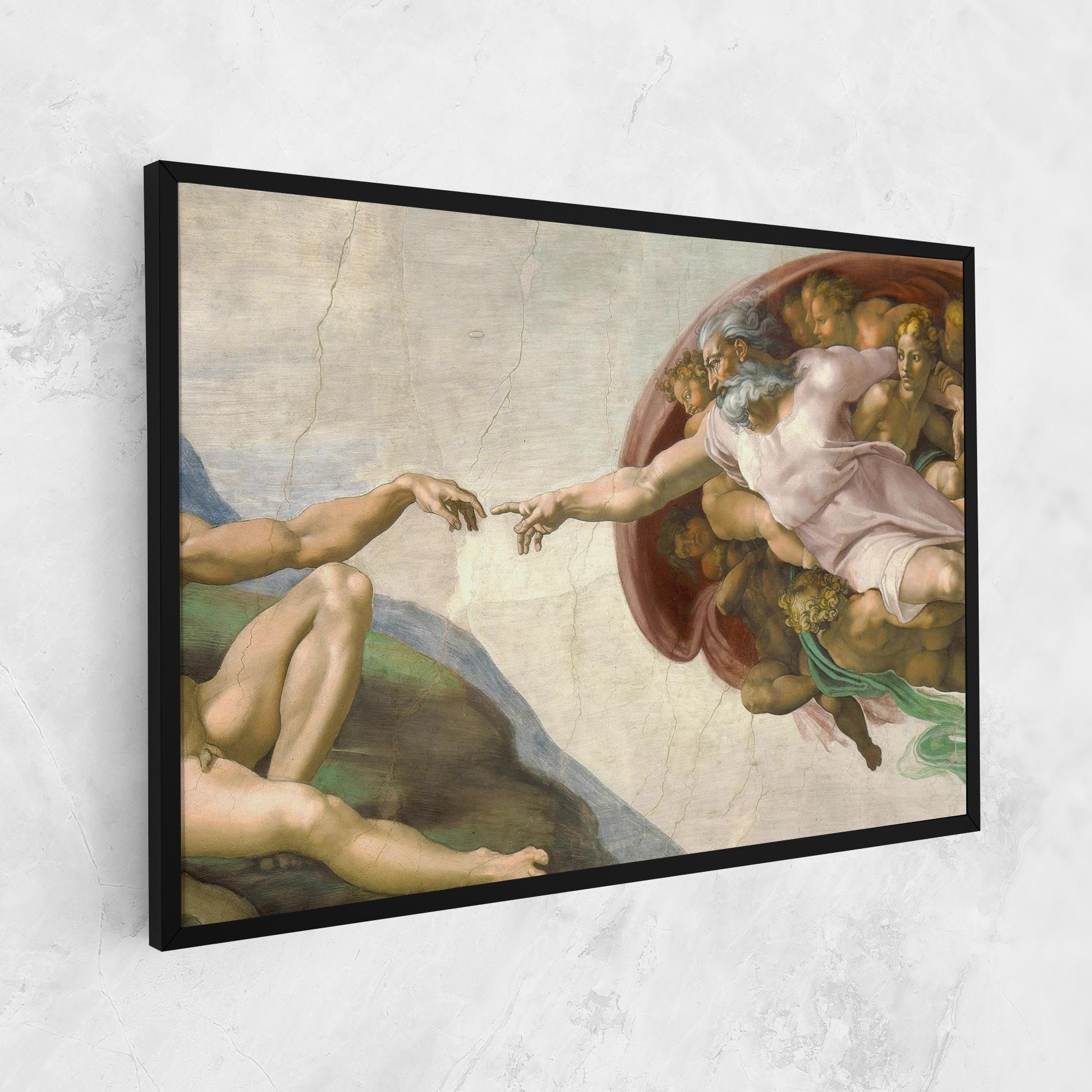The Creation Of Adam mockup 1