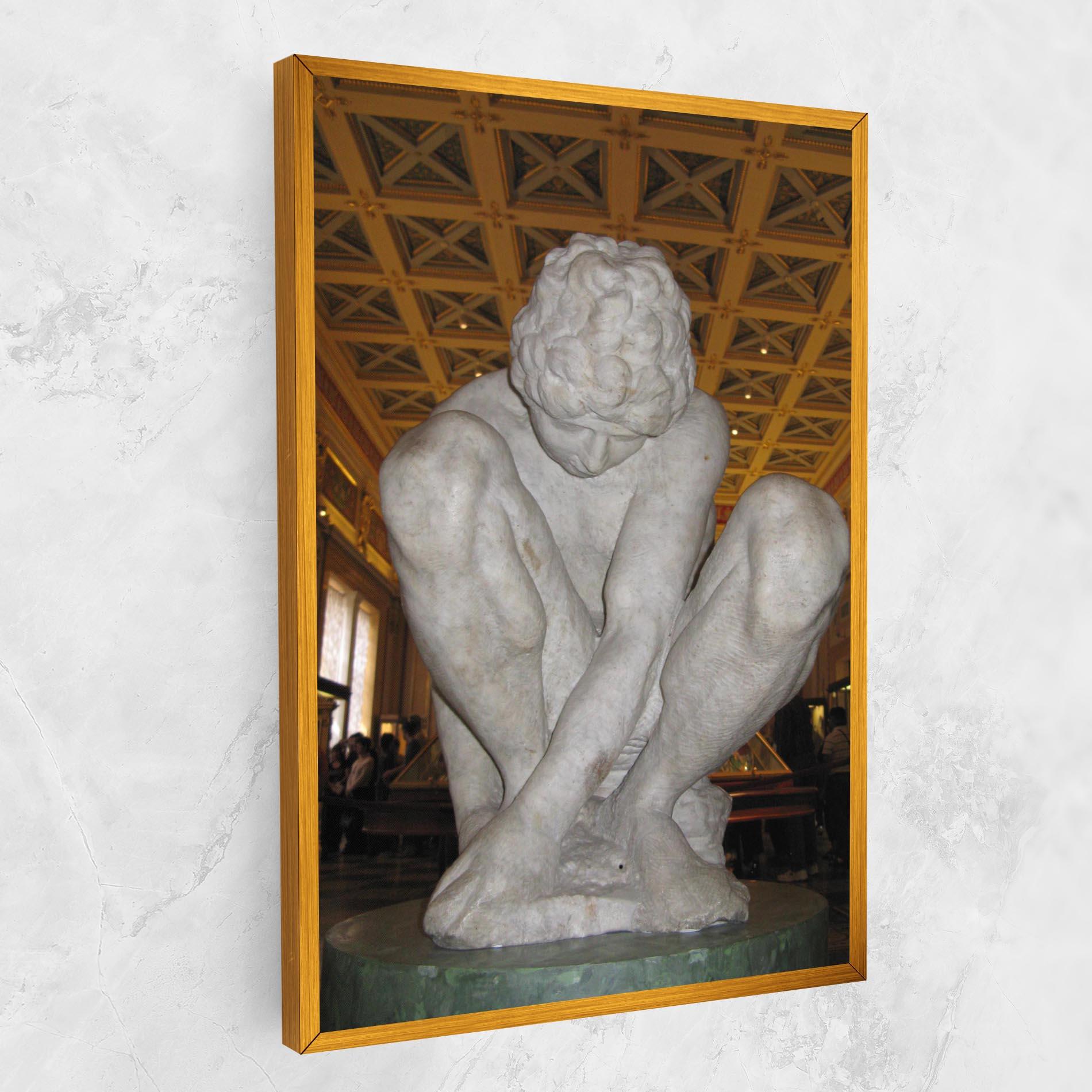 Vászonkép Crouching Boy mockup 1