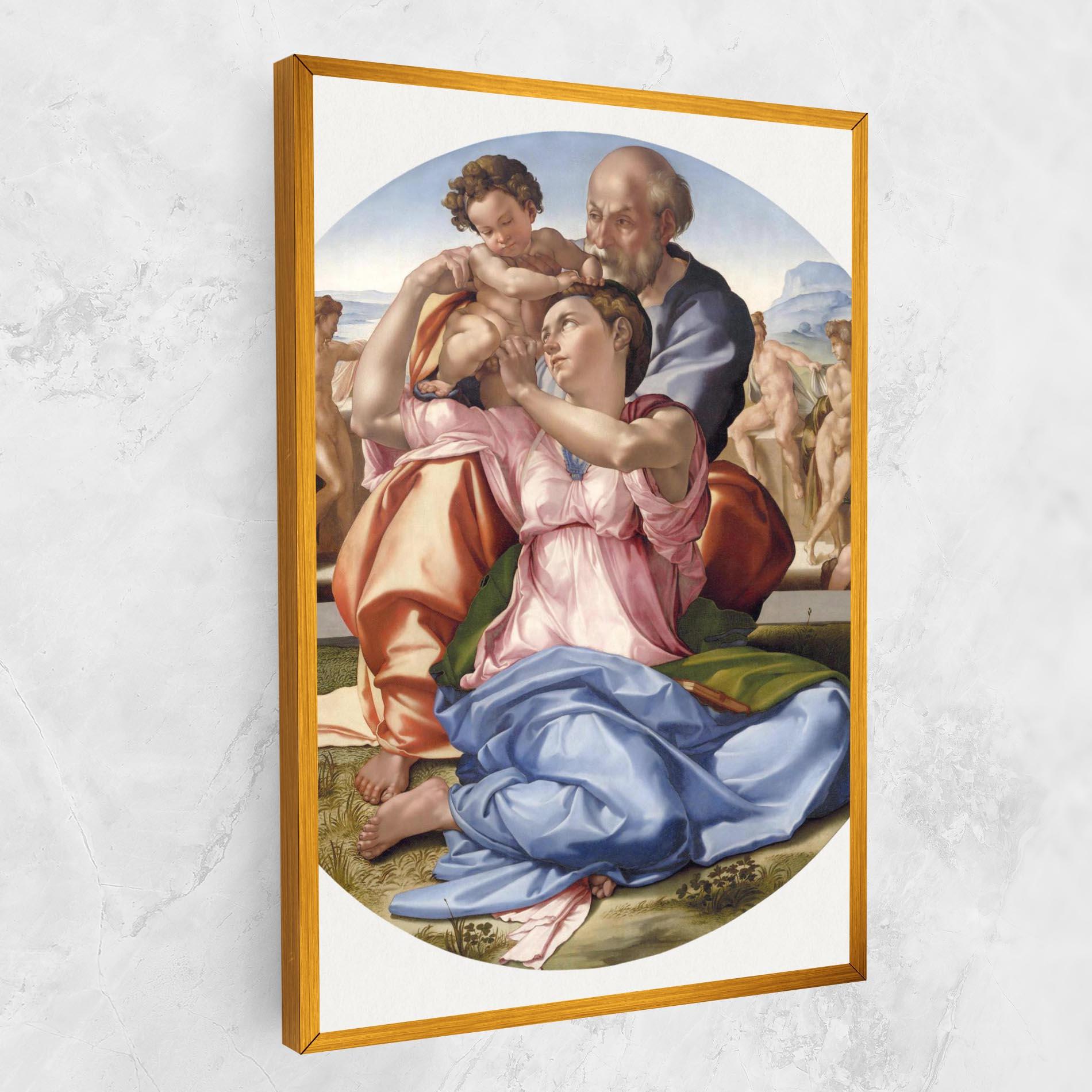 Vászonkép Doni Tondo mockup 1