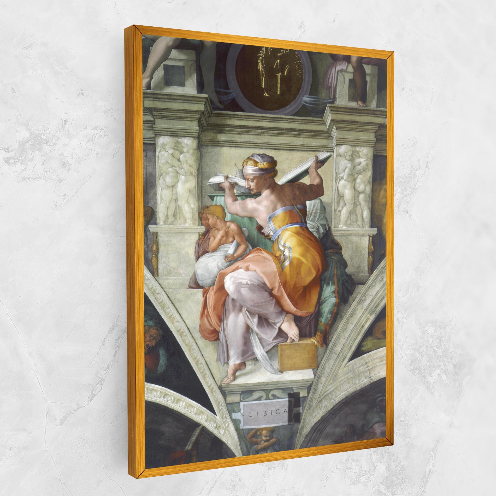 Vászonkép Libyan Sibyles mockup 1