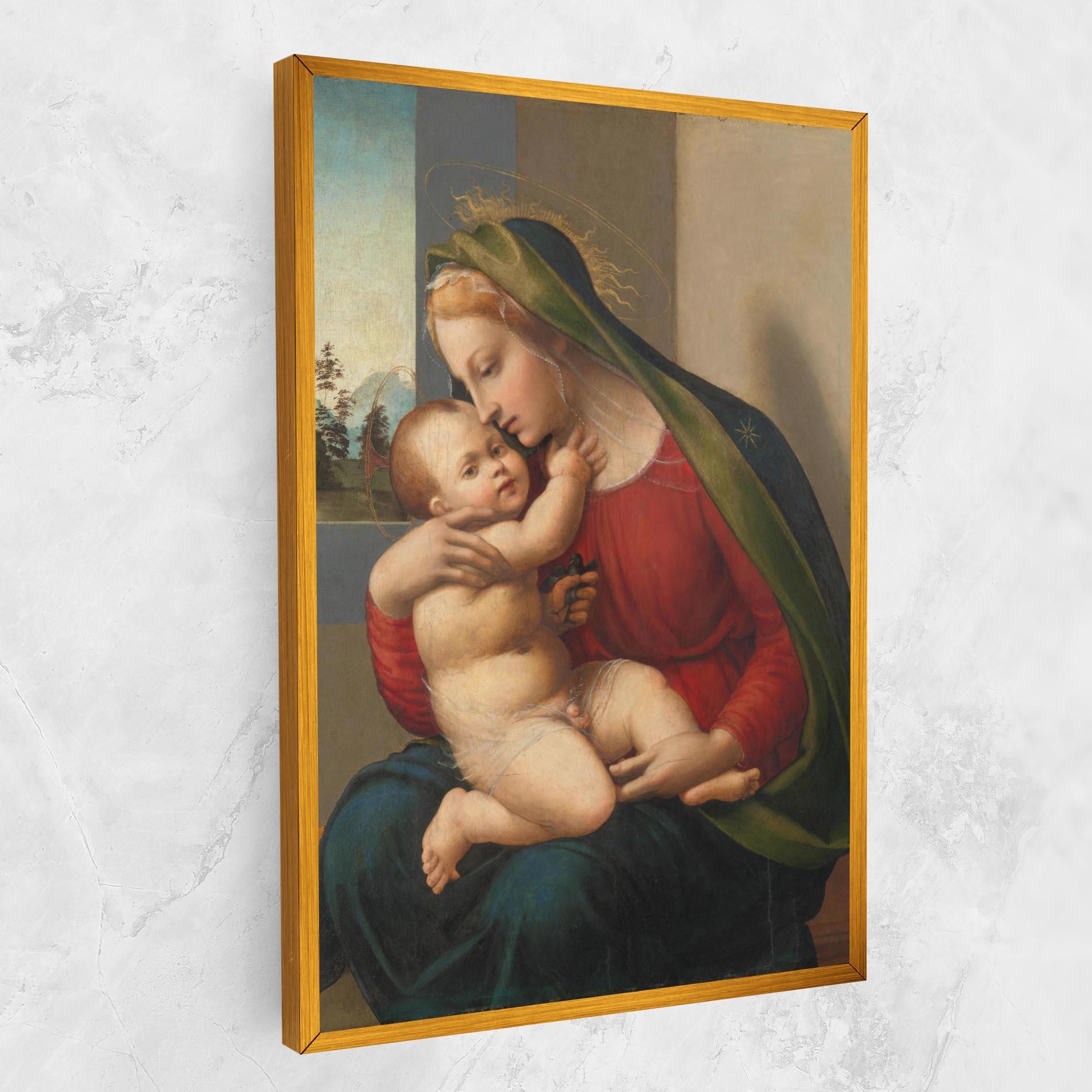 Vászonkép Madonna And Child mockup 1