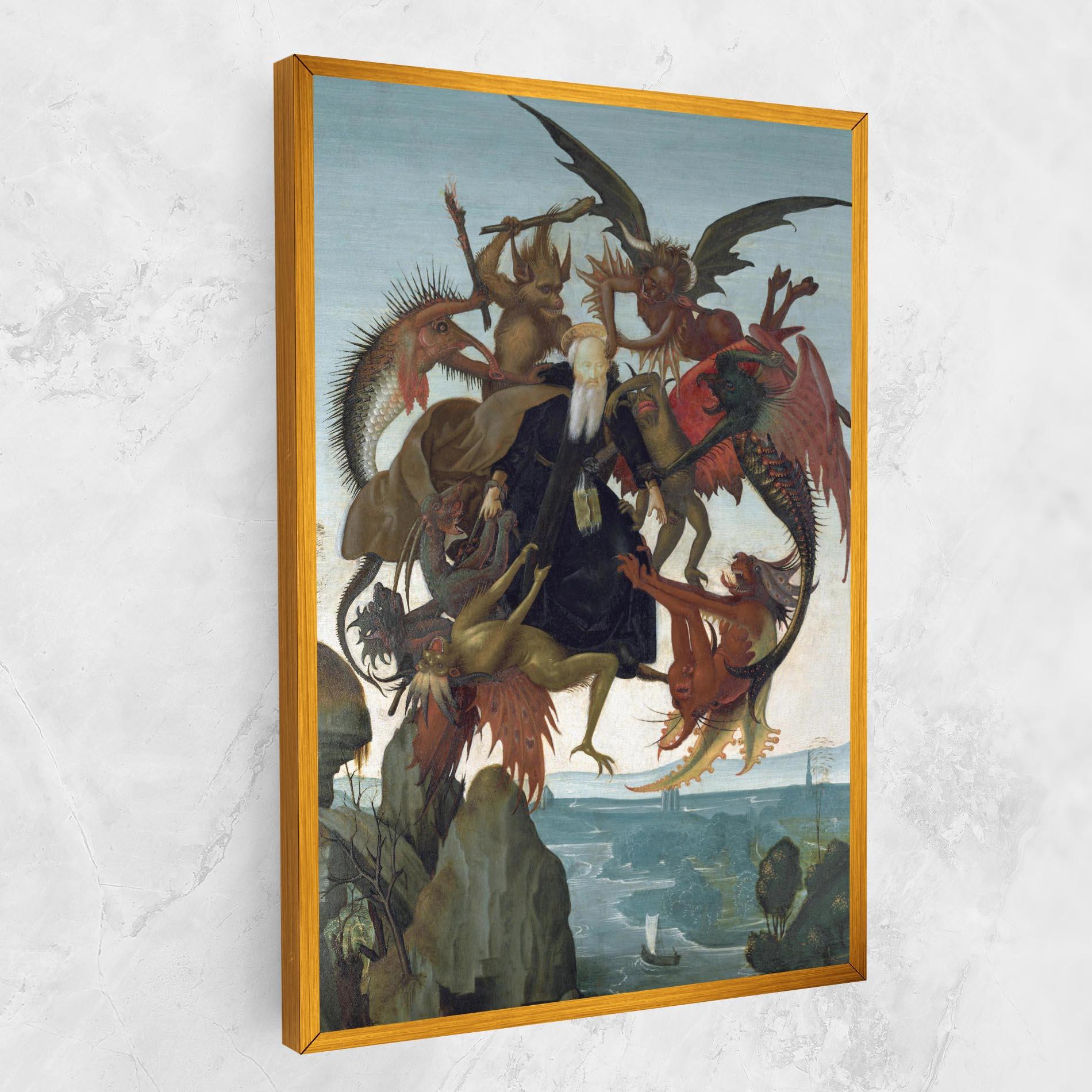 Vászonkép Torment Of Saint mockup 1