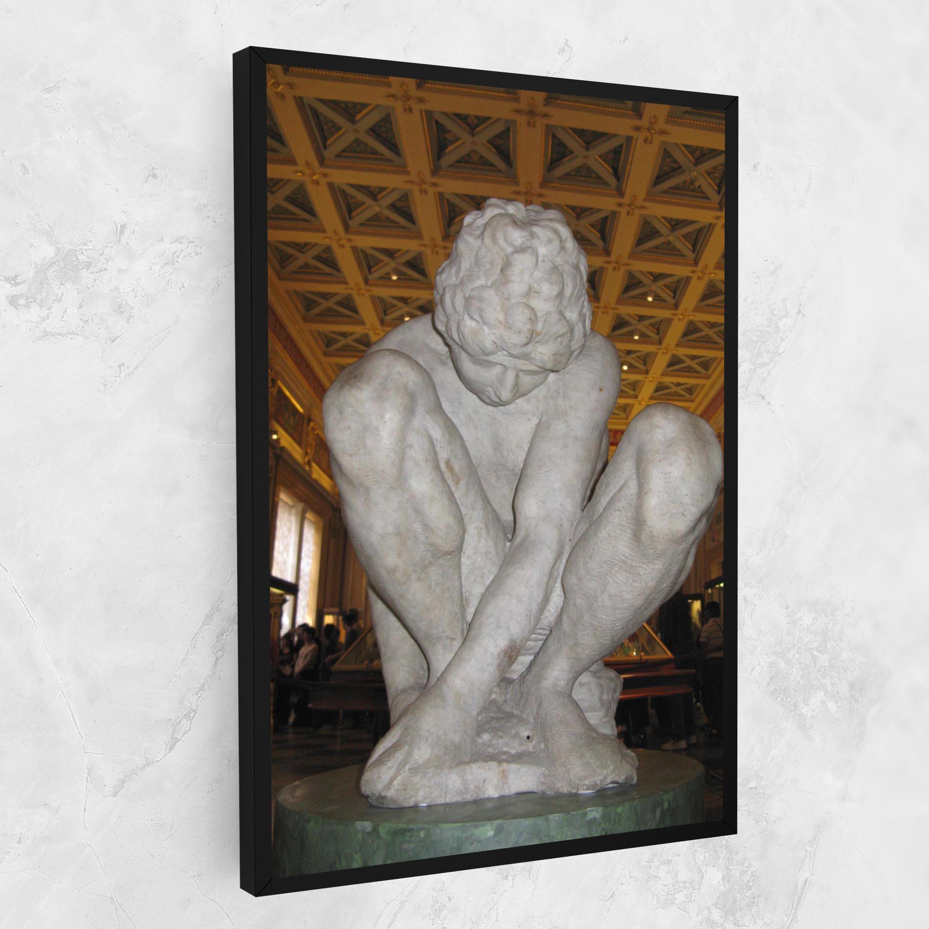 Vászonkép Crouching Boy mockup 1