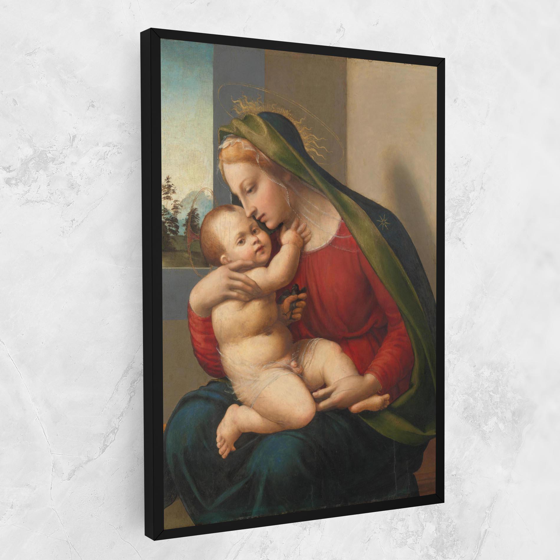 Vászonkép Madonna And Child mockup 1