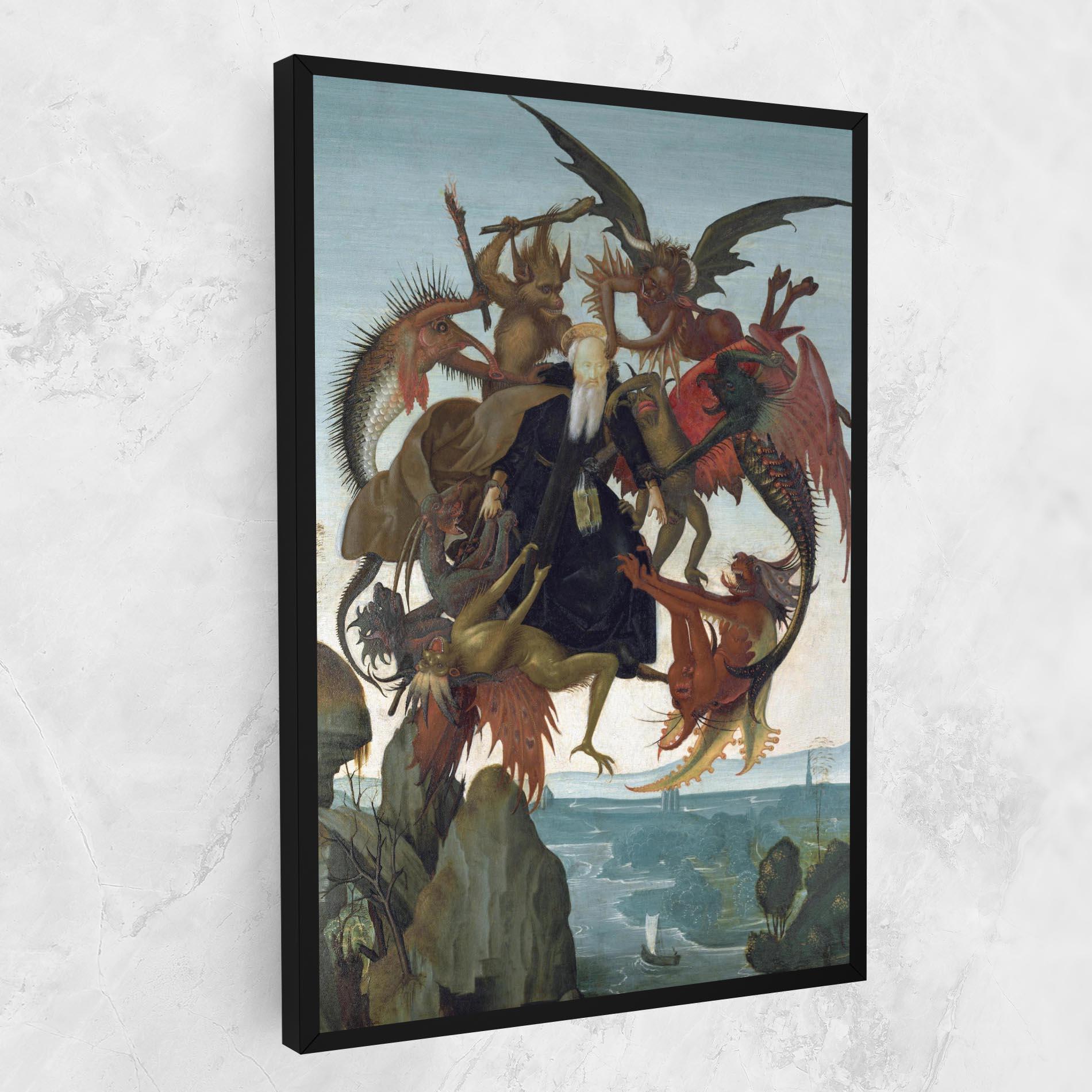 Vászonkép Torment Of Saint mockup 1