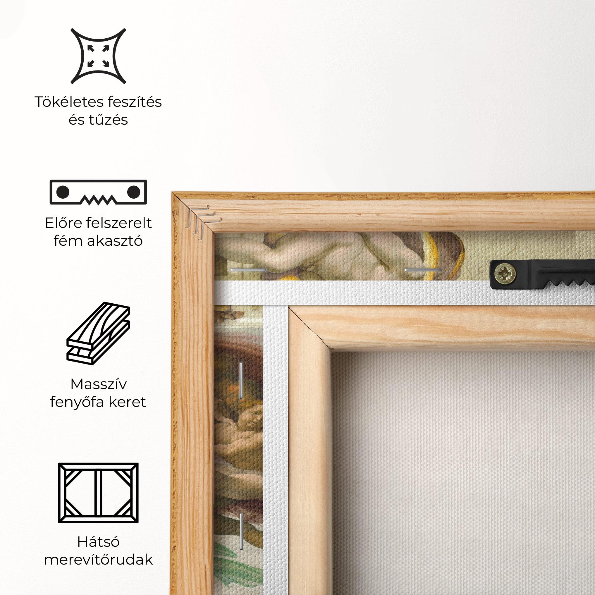 Vászonkép Creacion De Adam mockup 5