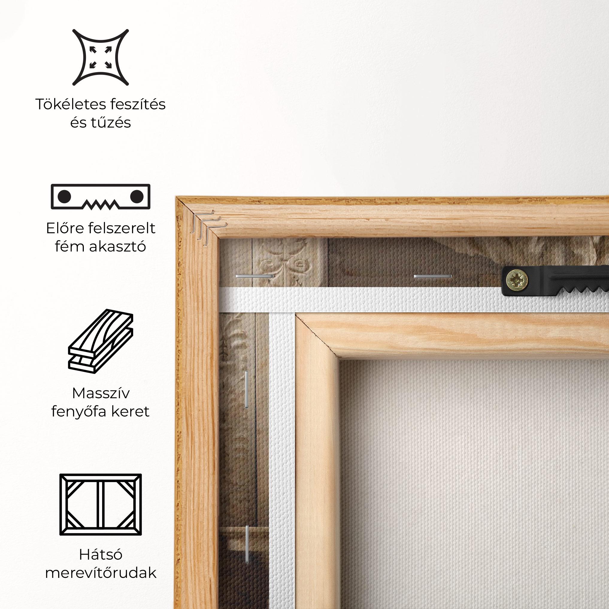 Vászonkép Statue Moses mockup 5