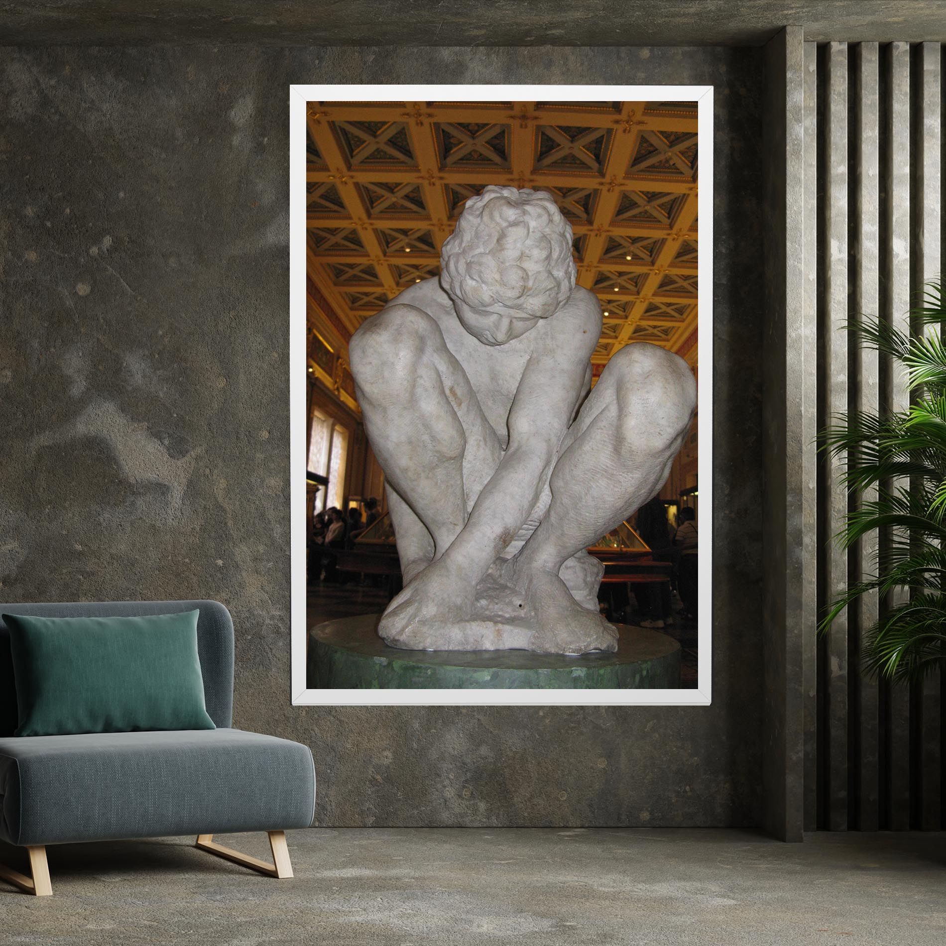 Crouching Boy mockup 7