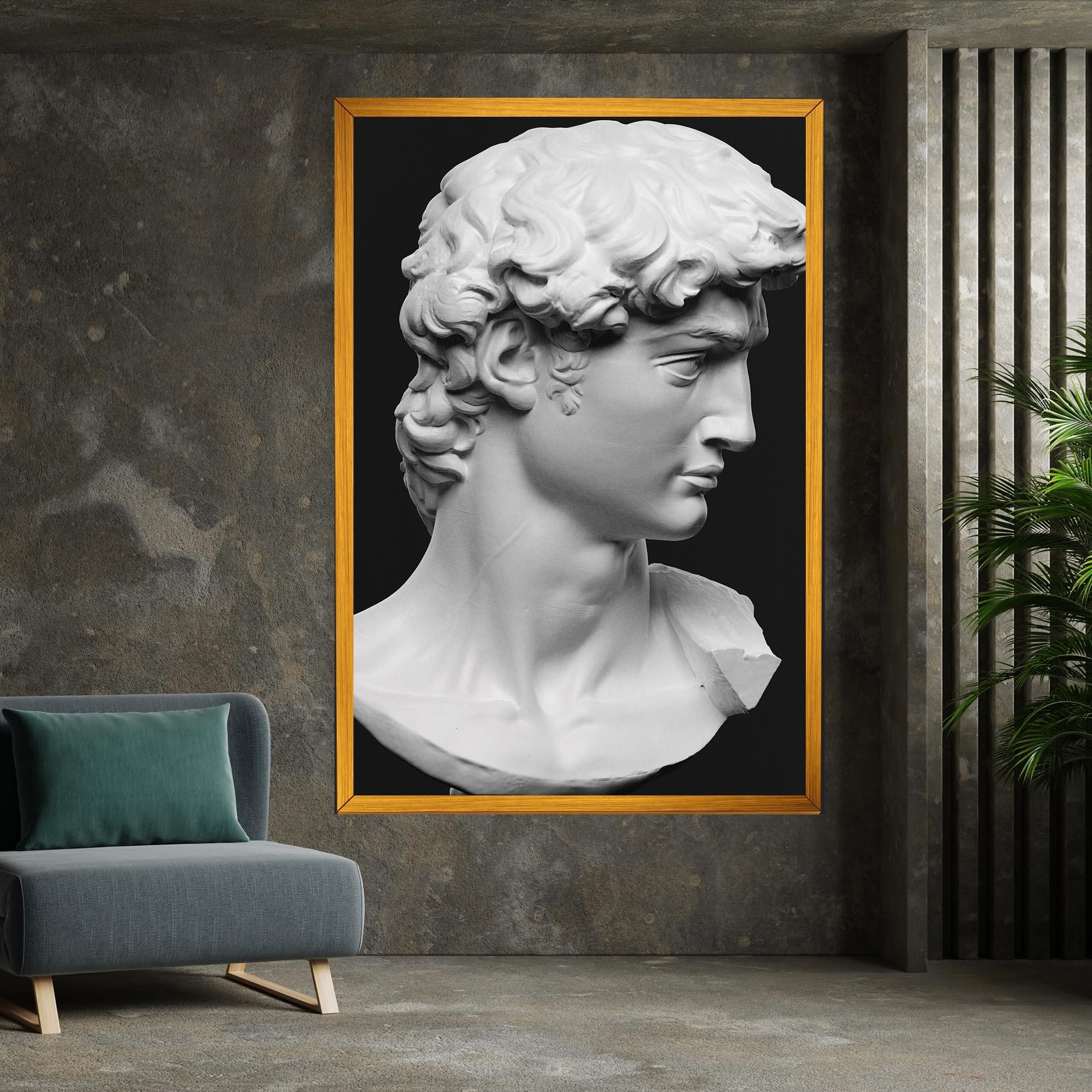 Vászonkép David Head mockup 7