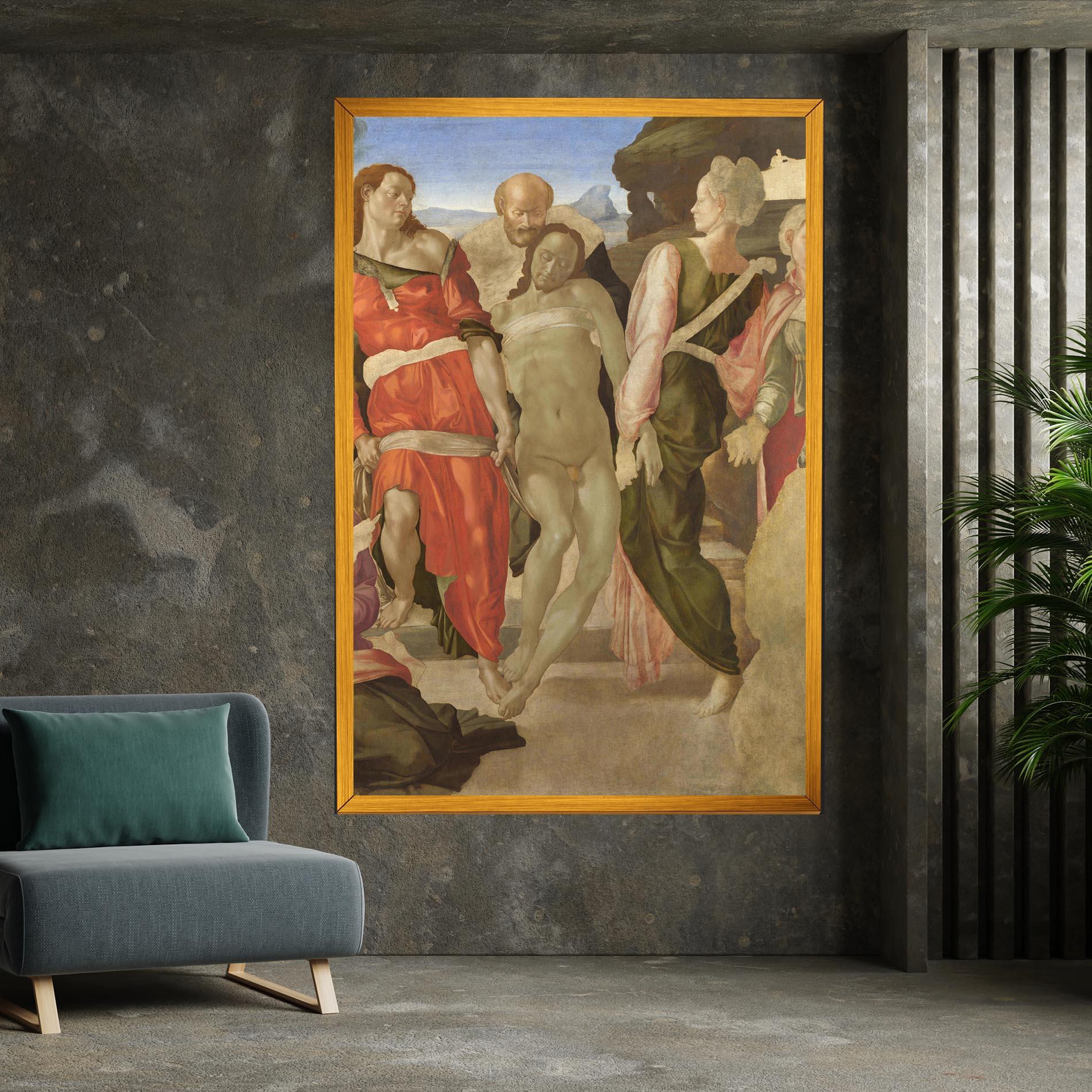 Vászonkép Entombment mockup 7