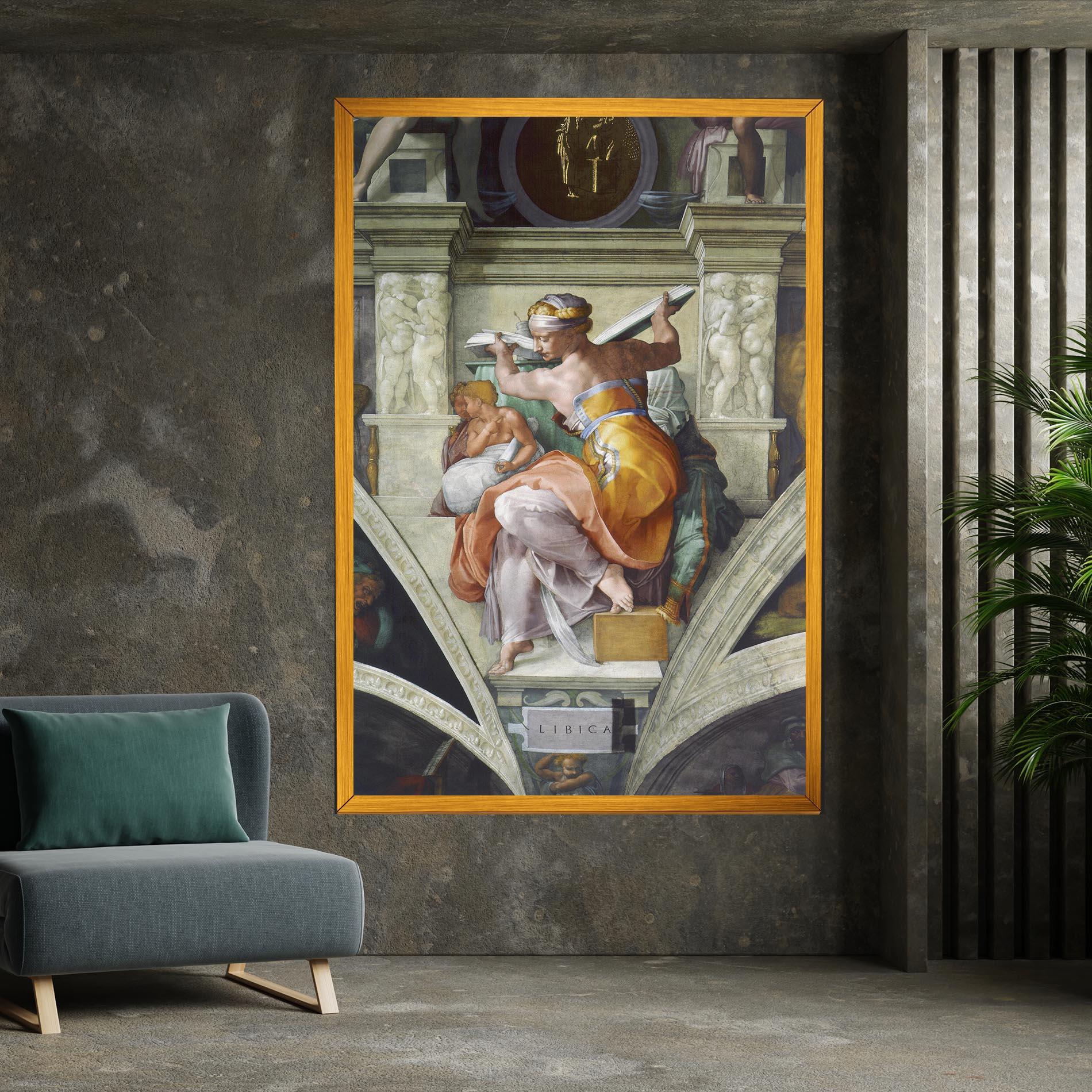 Vászonkép Libyan Sibyles mockup 7