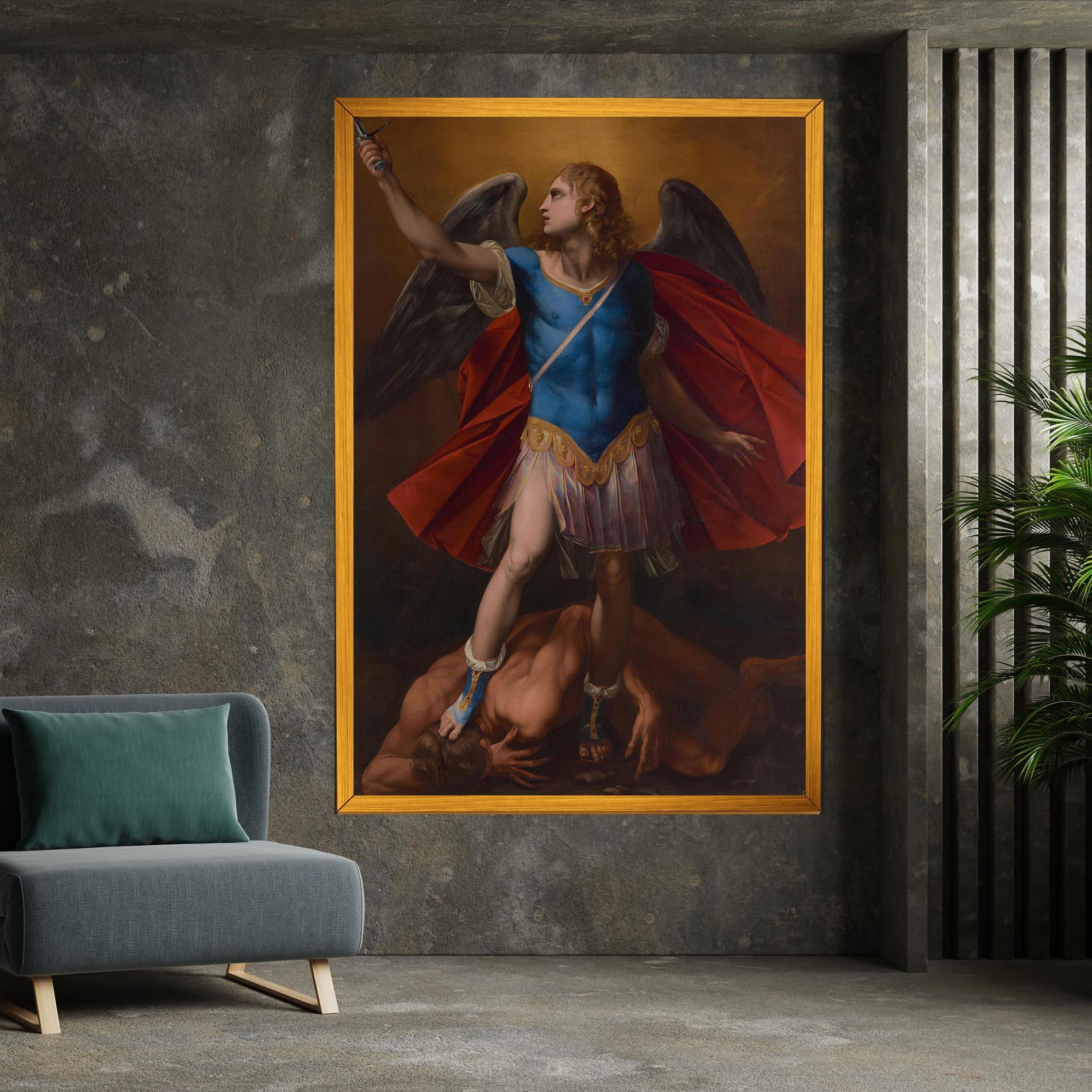 Vászonkép Sword In Upraised mockup 7