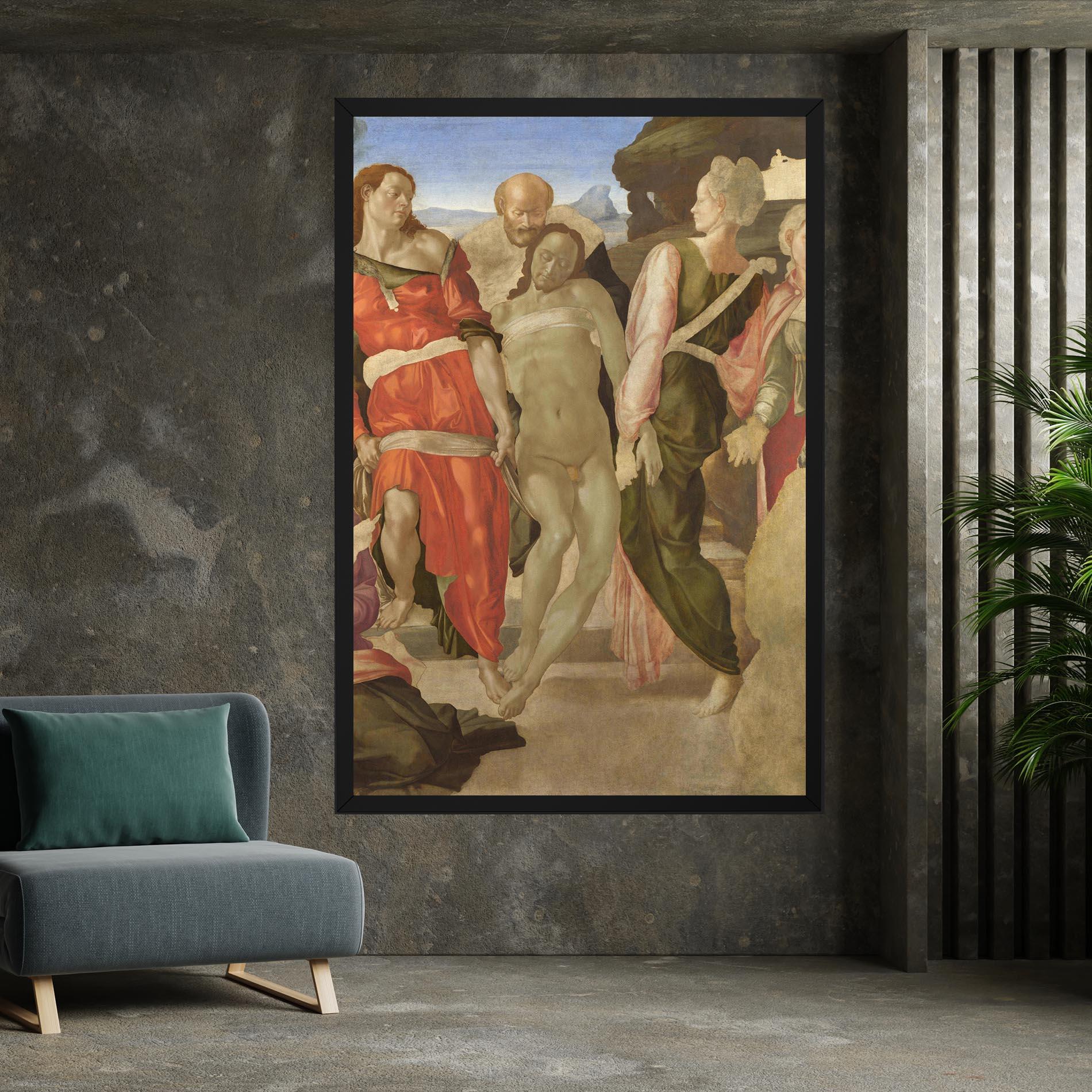 Vászonkép Entombment mockup 7