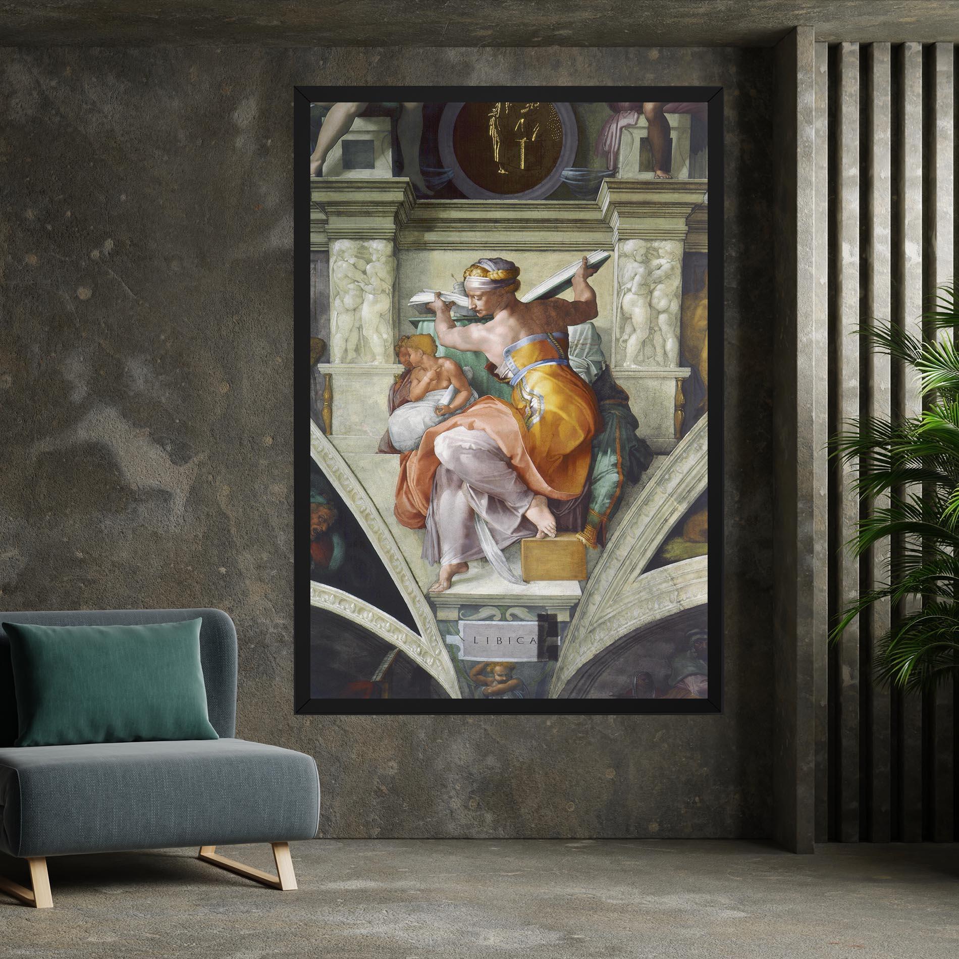 Vászonkép Libyan Sibyles mockup 7