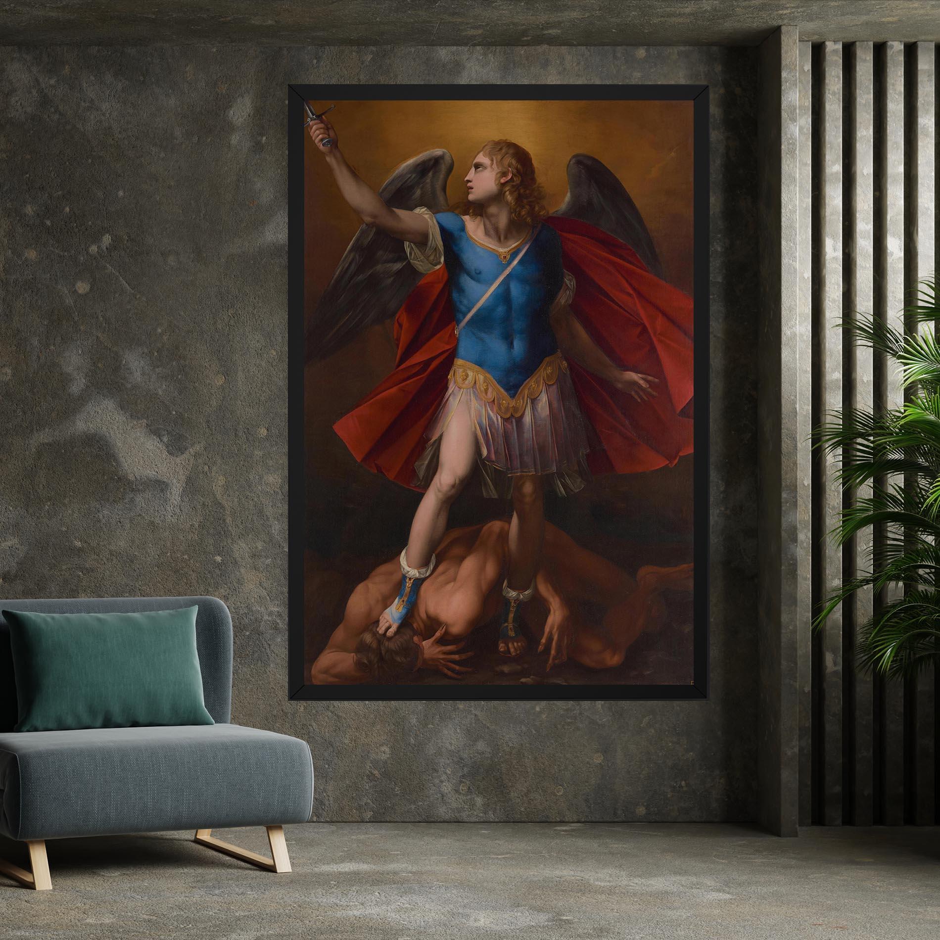 Vászonkép Sword In Upraised mockup 7