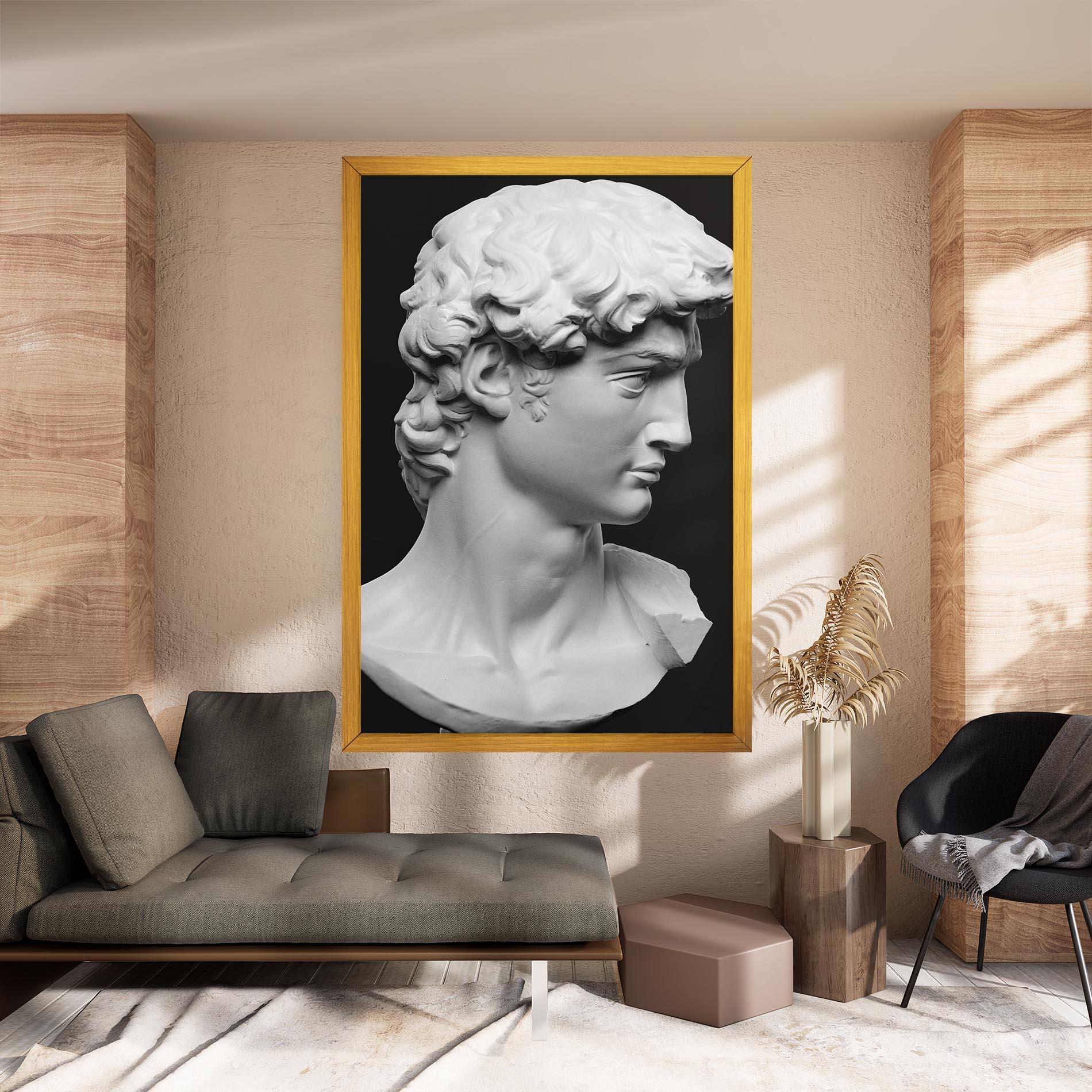 Vászonkép David Head mockup 8