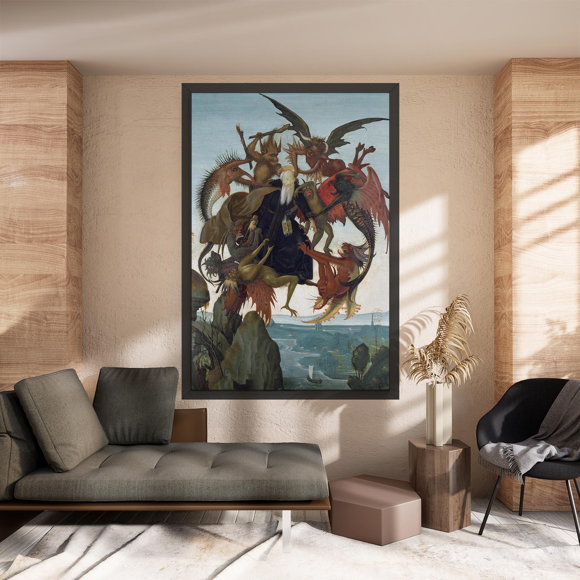 Vászonkép Torment Of Saint mockup 8