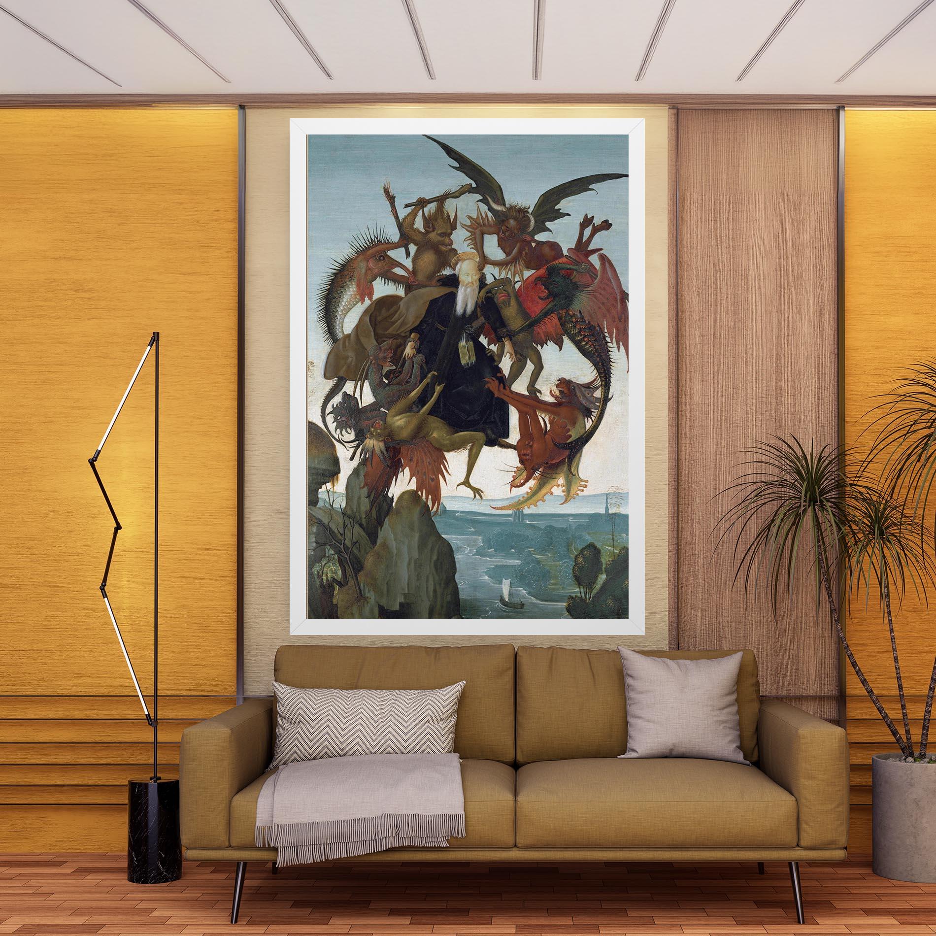 Vászonkép Torment Of Saint mockup 9