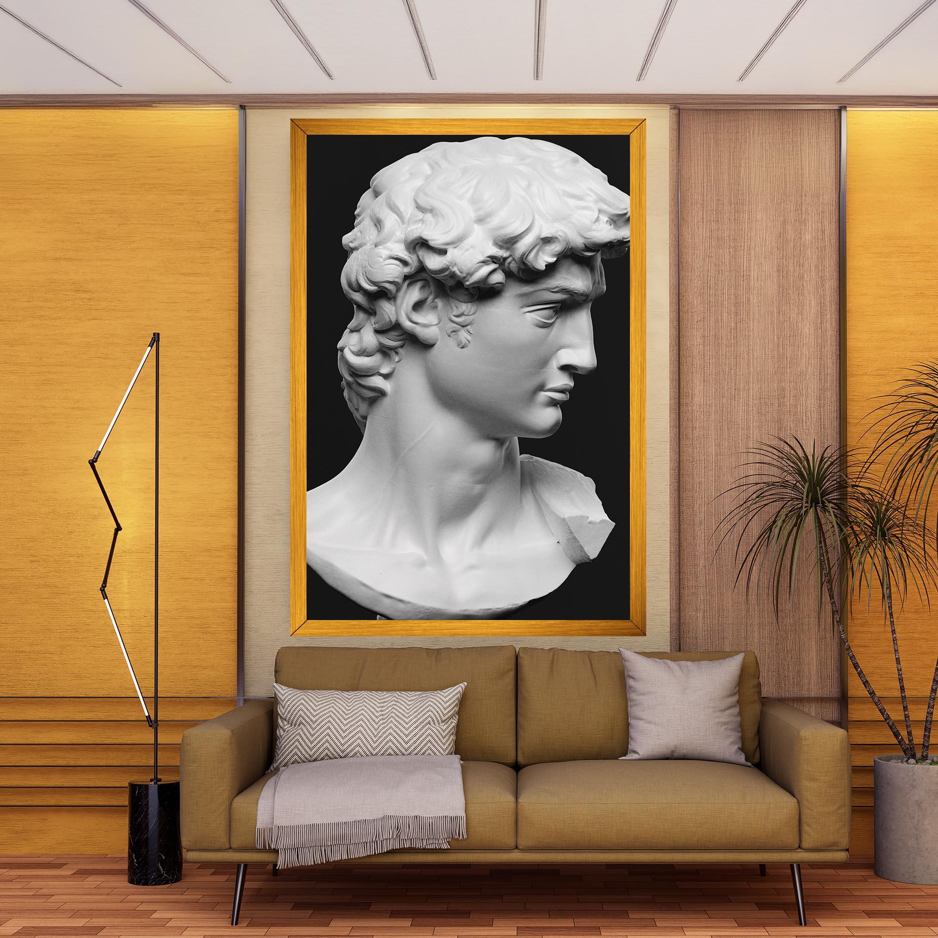 Vászonkép David Head mockup 9