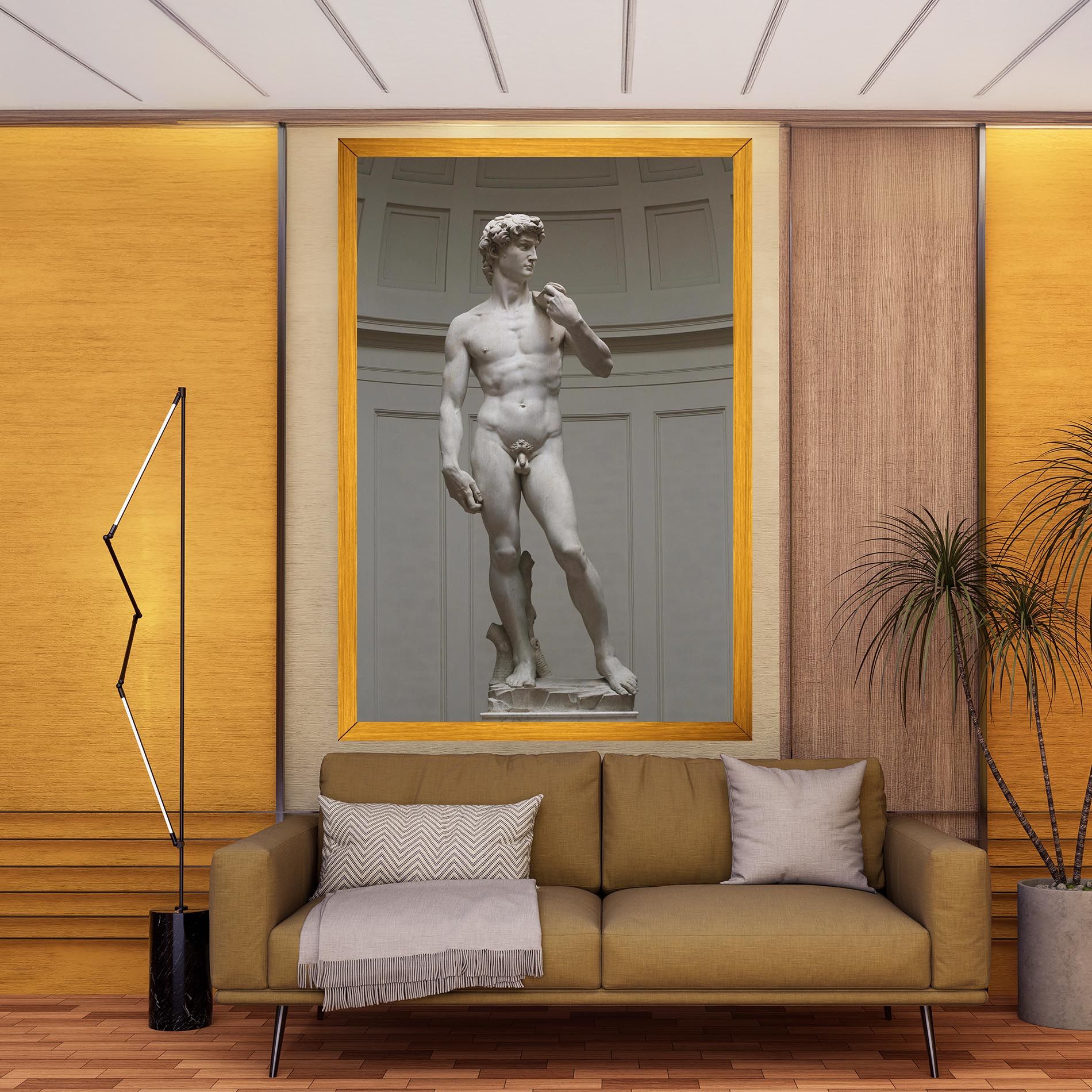 Michelangelo Statue mockup 9