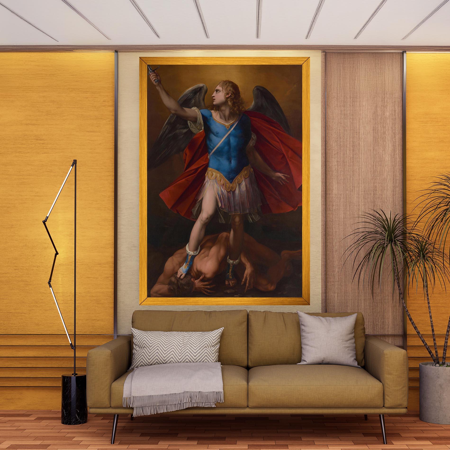 Vászonkép Sword In Upraised mockup 9