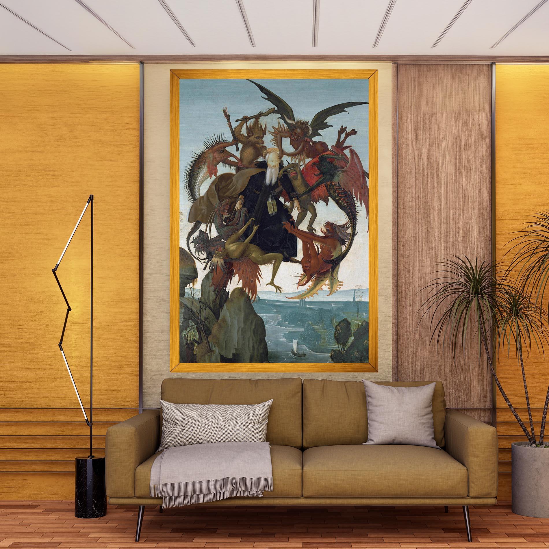 Vászonkép Torment Of Saint mockup 9