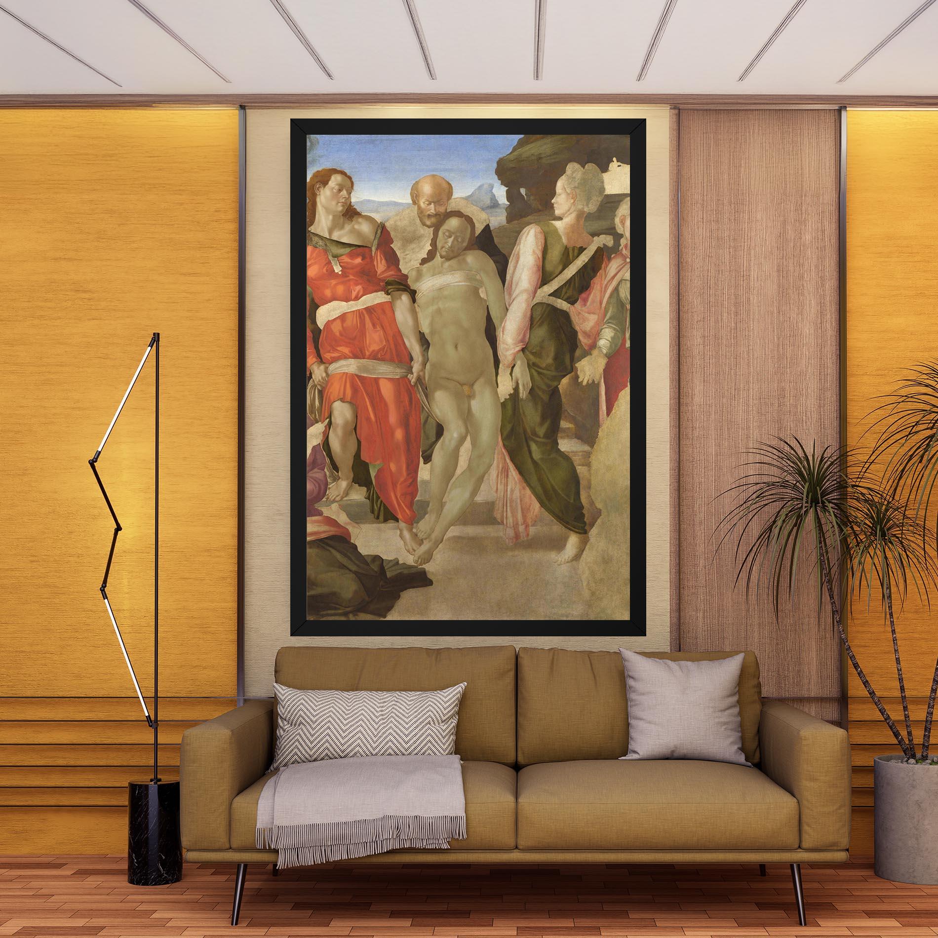 Vászonkép Entombment mockup 9