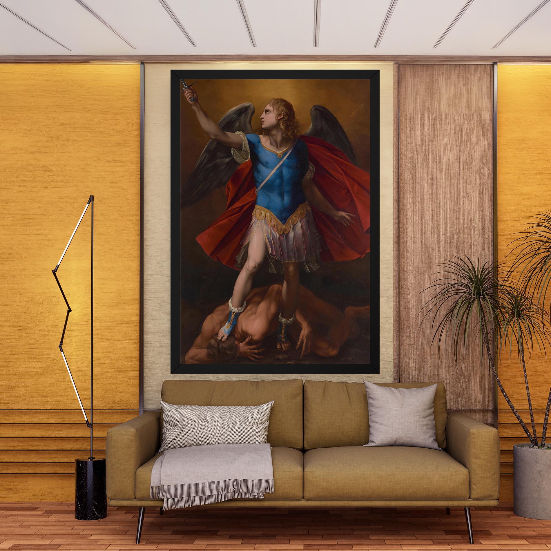 Vászonkép Sword In Upraised mockup 9