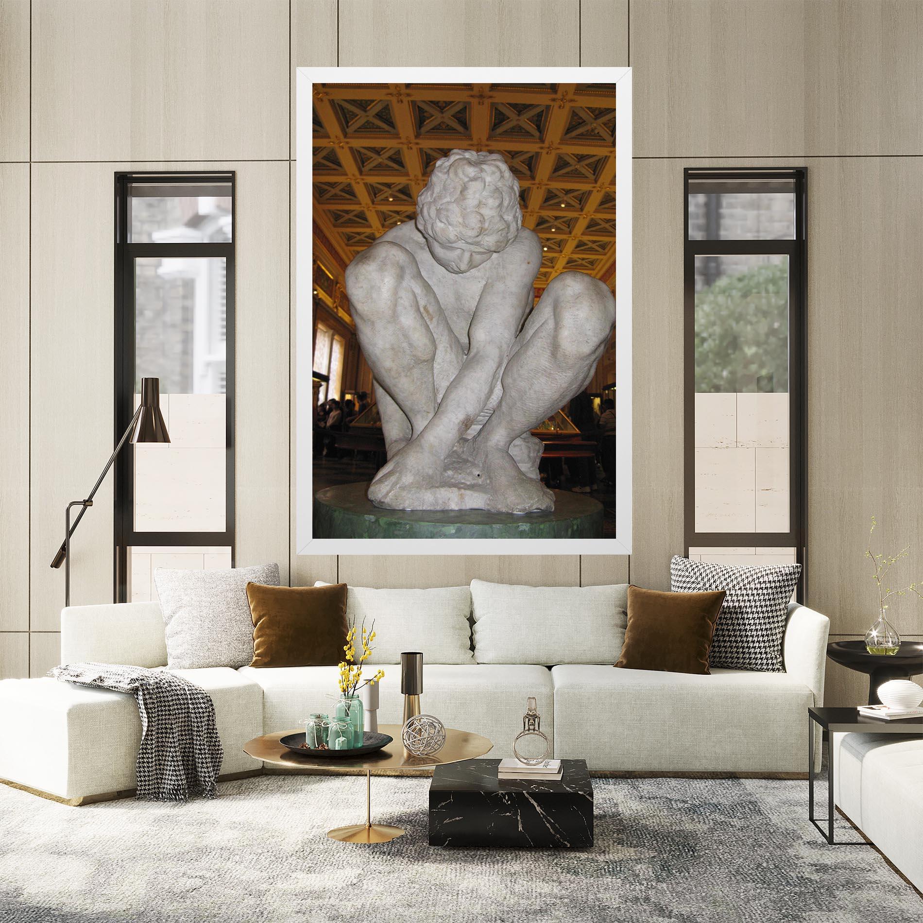 Vászonkép Crouching Boy mockup 2