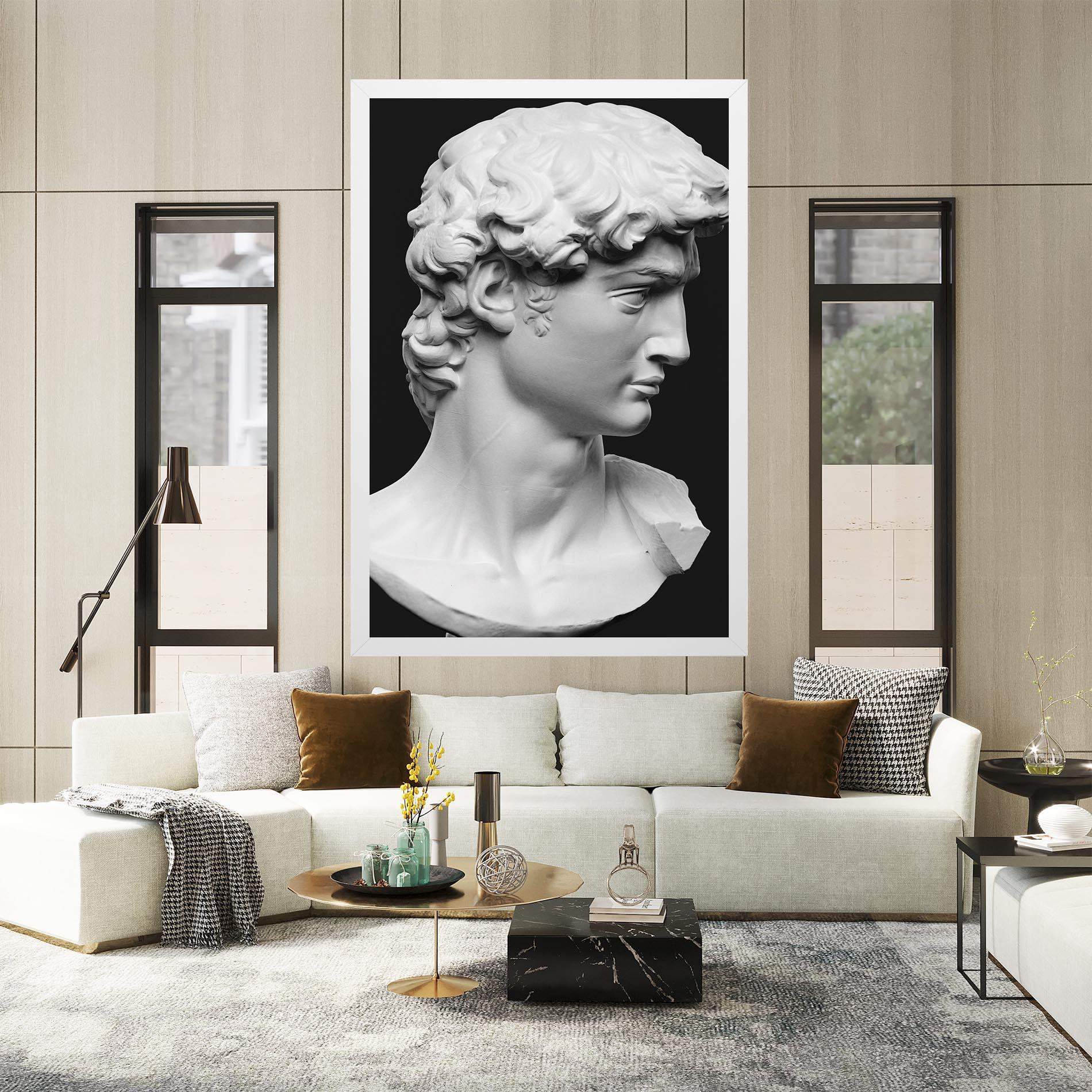 Vászonkép David Head mockup 2