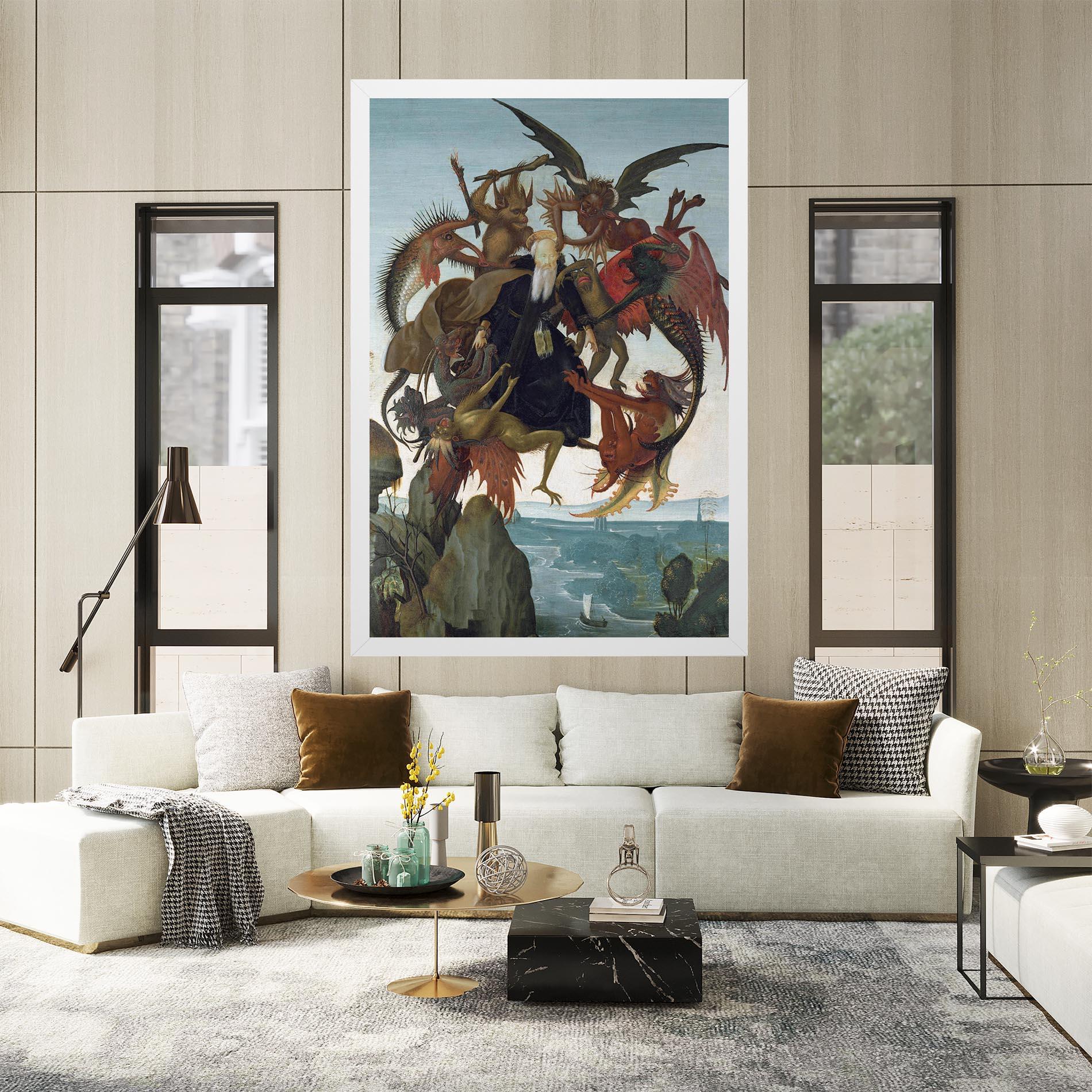 Vászonkép Torment Of Saint mockup 2