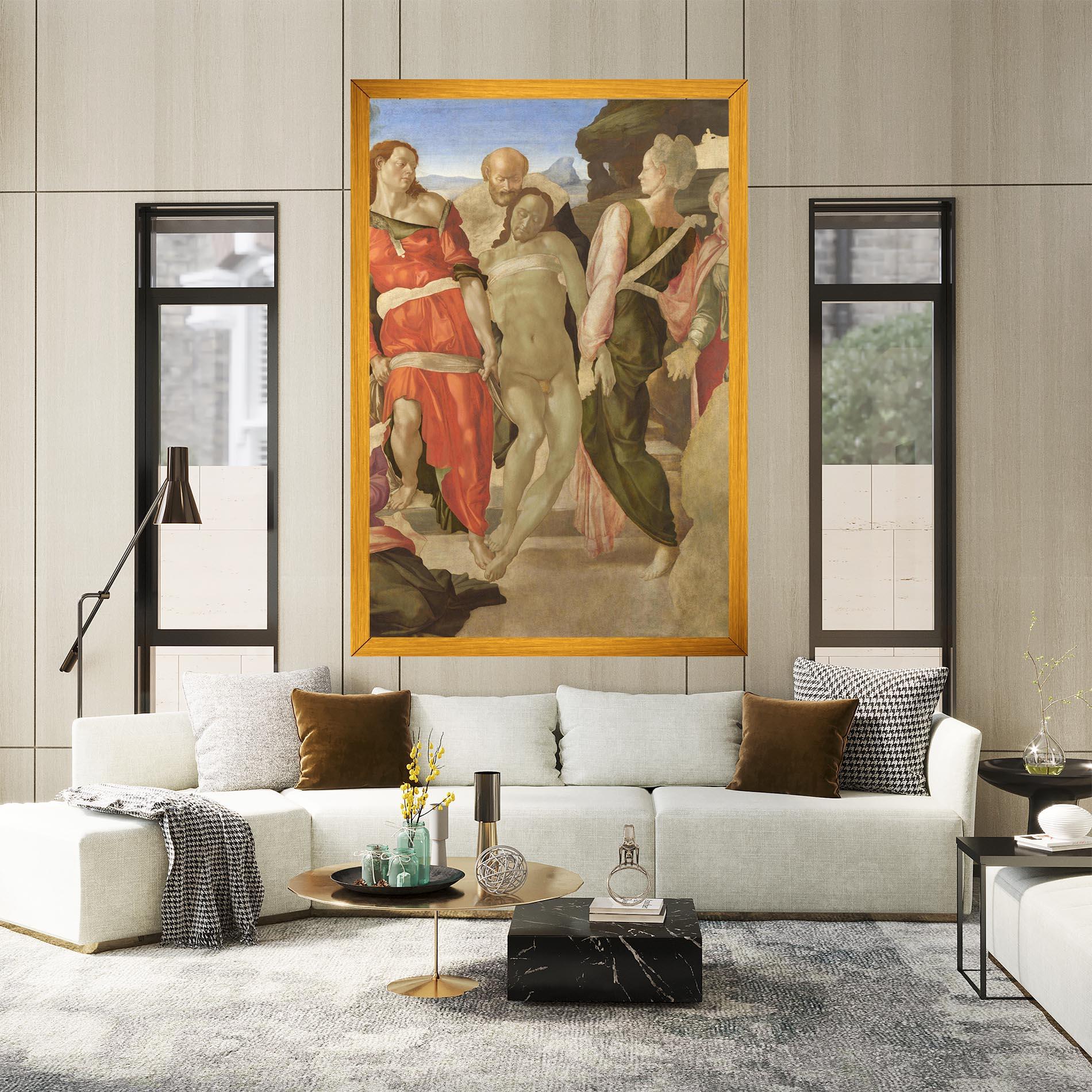 Vászonkép Entombment mockup 2