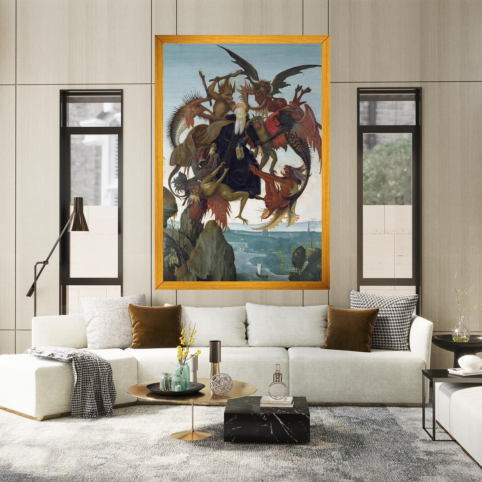 Vászonkép Torment Of Saint mockup 2