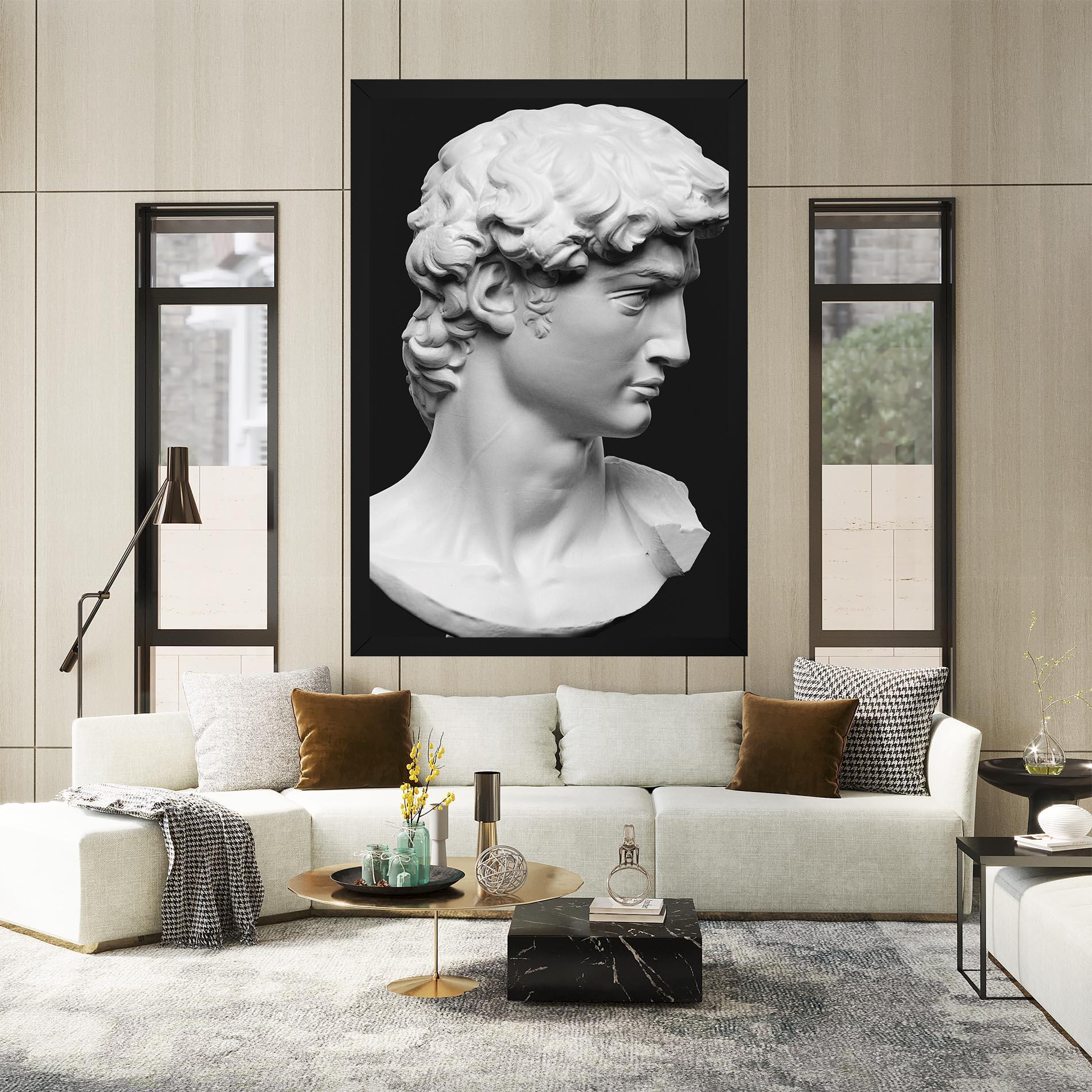 Vászonkép David Head mockup 2