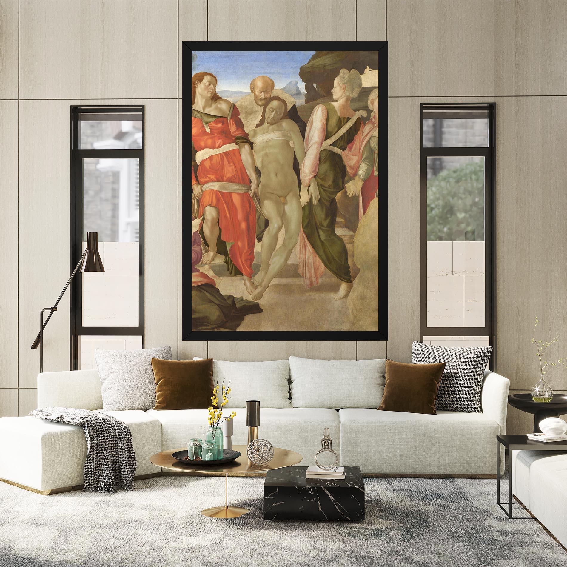 Vászonkép Entombment mockup 2