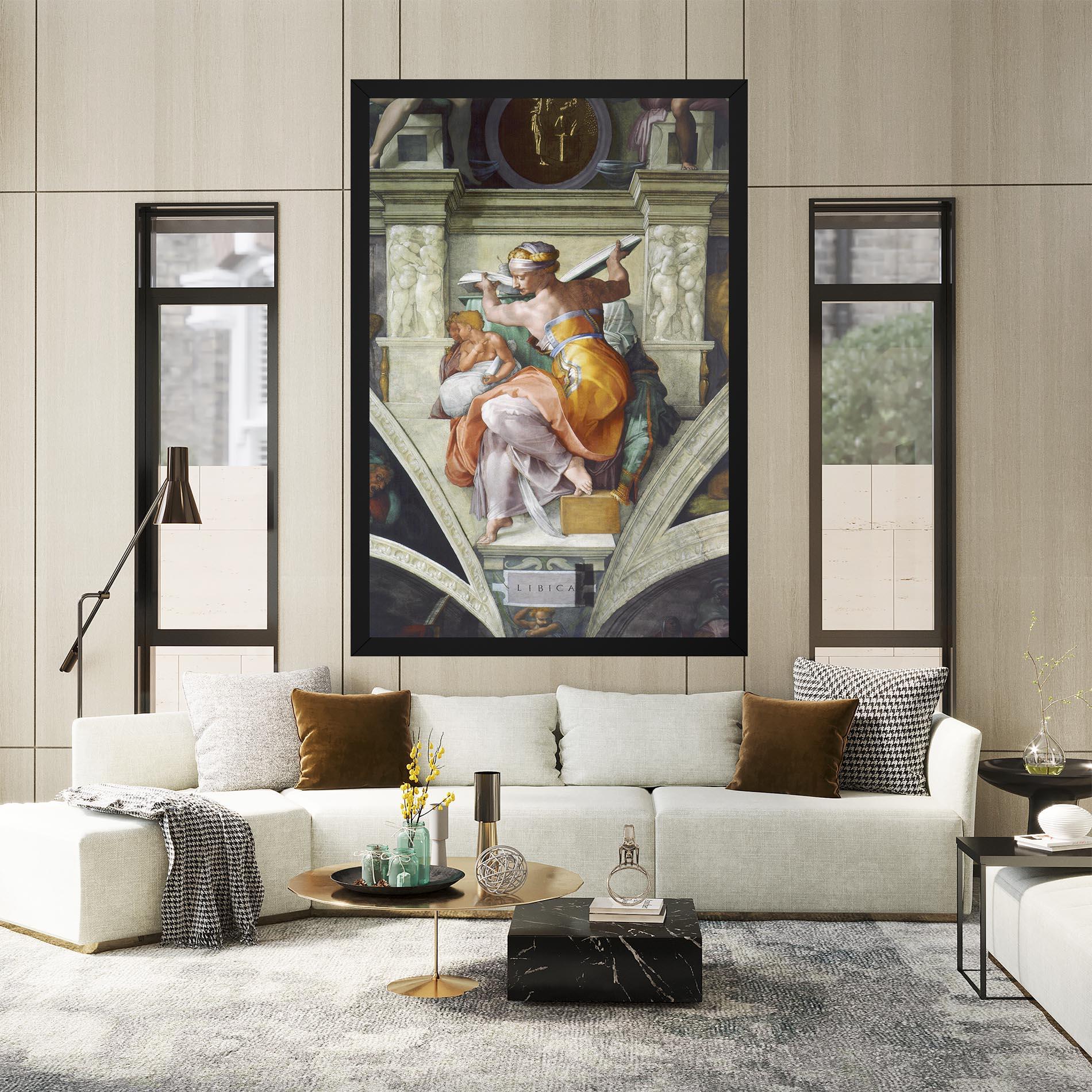 Vászonkép Libyan Sibyles mockup 2