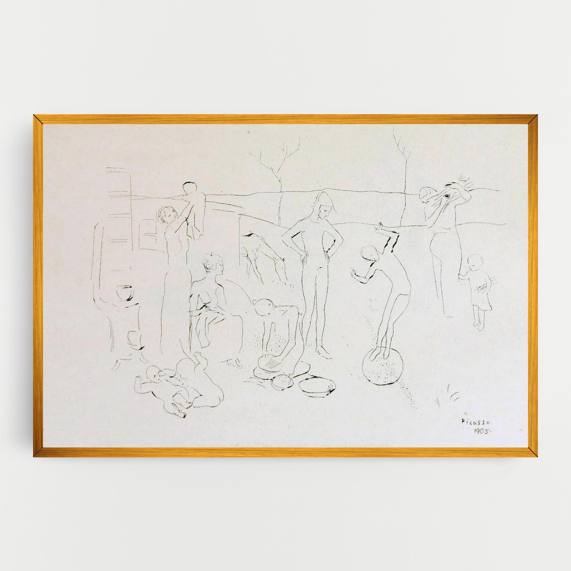 Vászonkép The Acrobats mockup 0