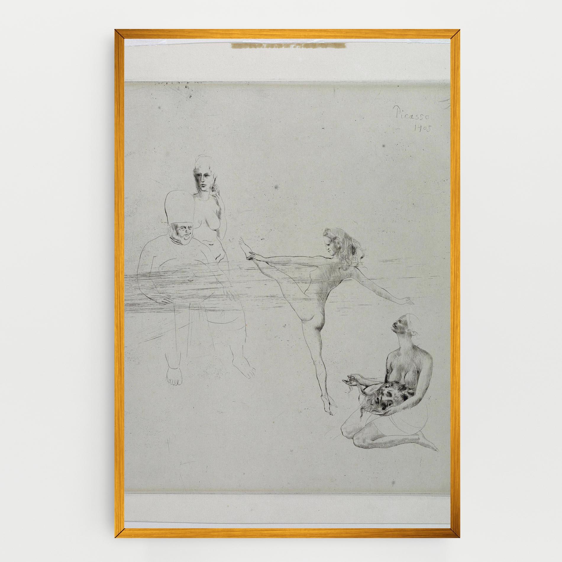 Vászonkép Dance Of Salome mockup 0